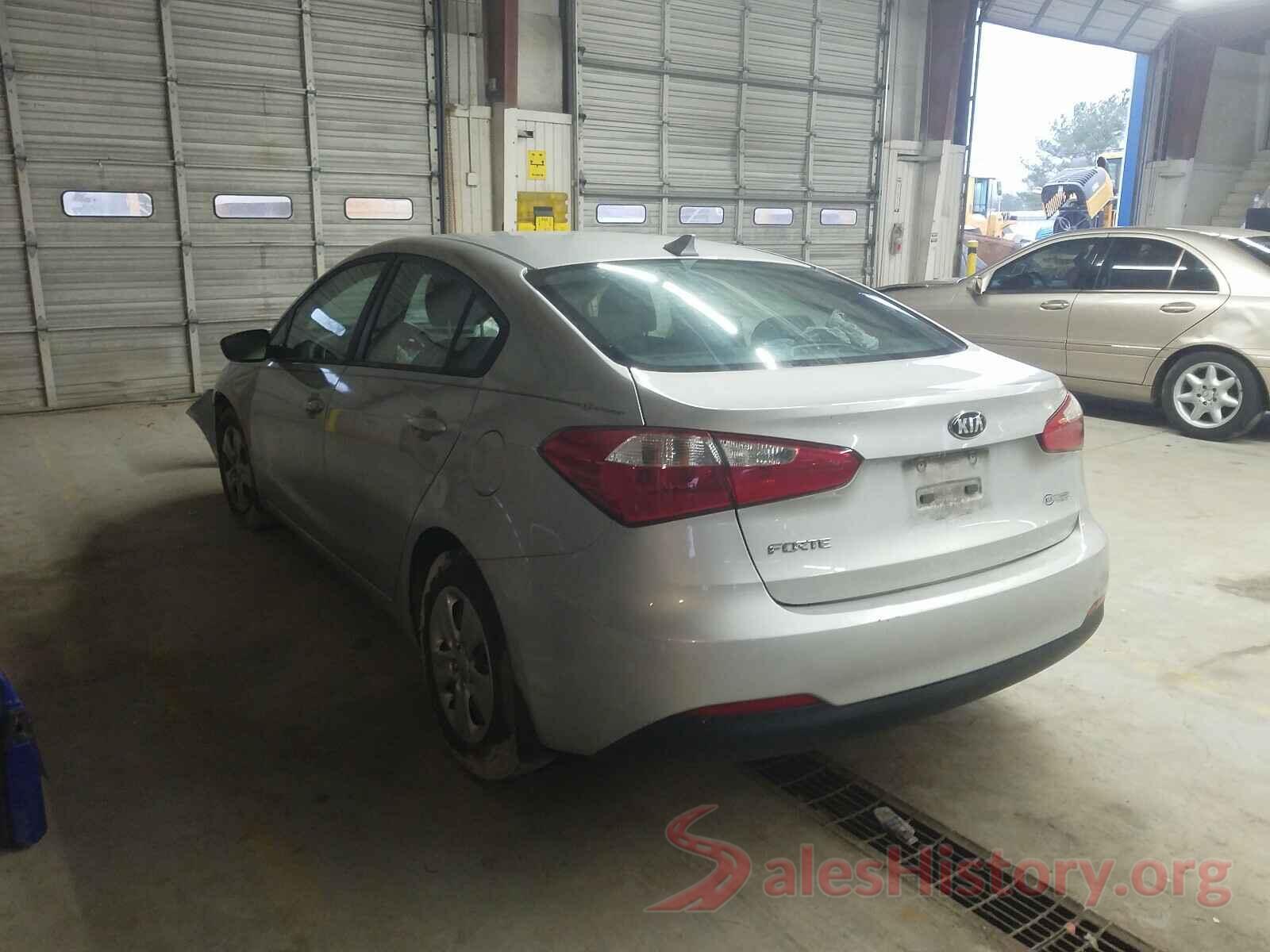 KNAFK4A6XG5553649 2016 KIA FORTE