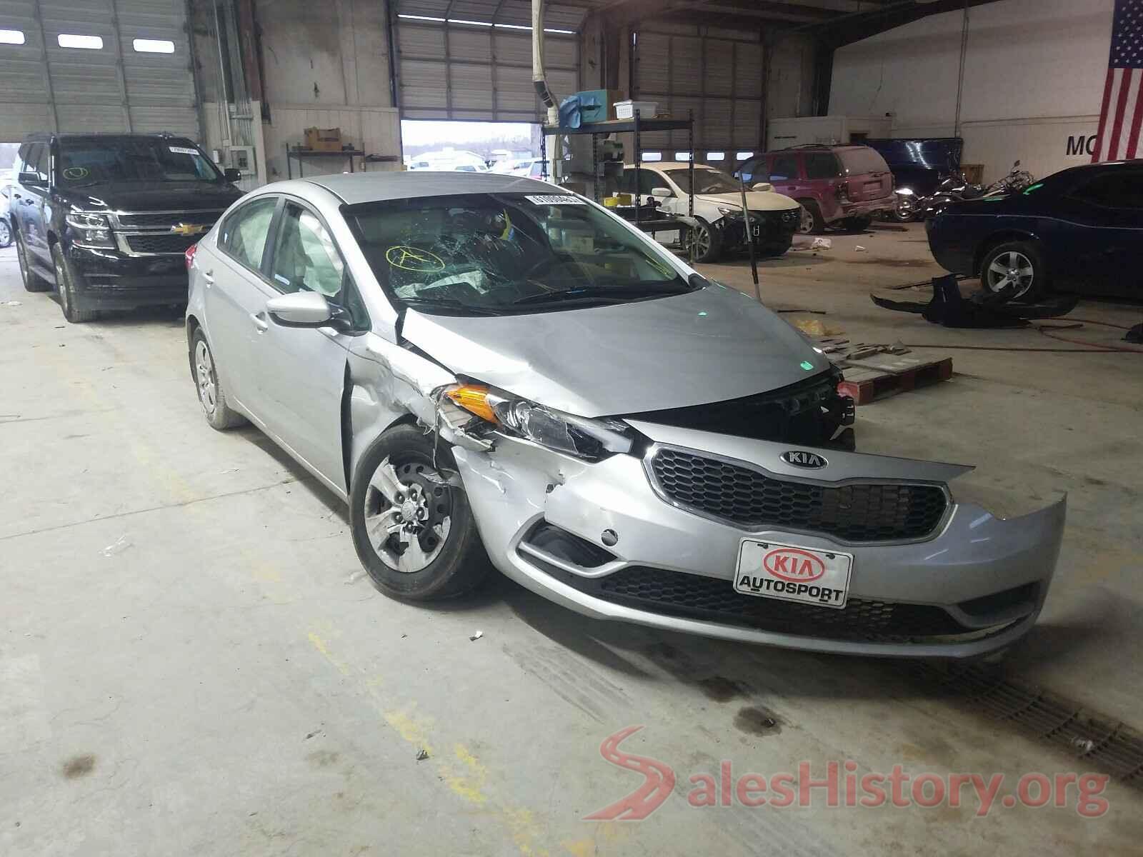 KNAFK4A6XG5553649 2016 KIA FORTE