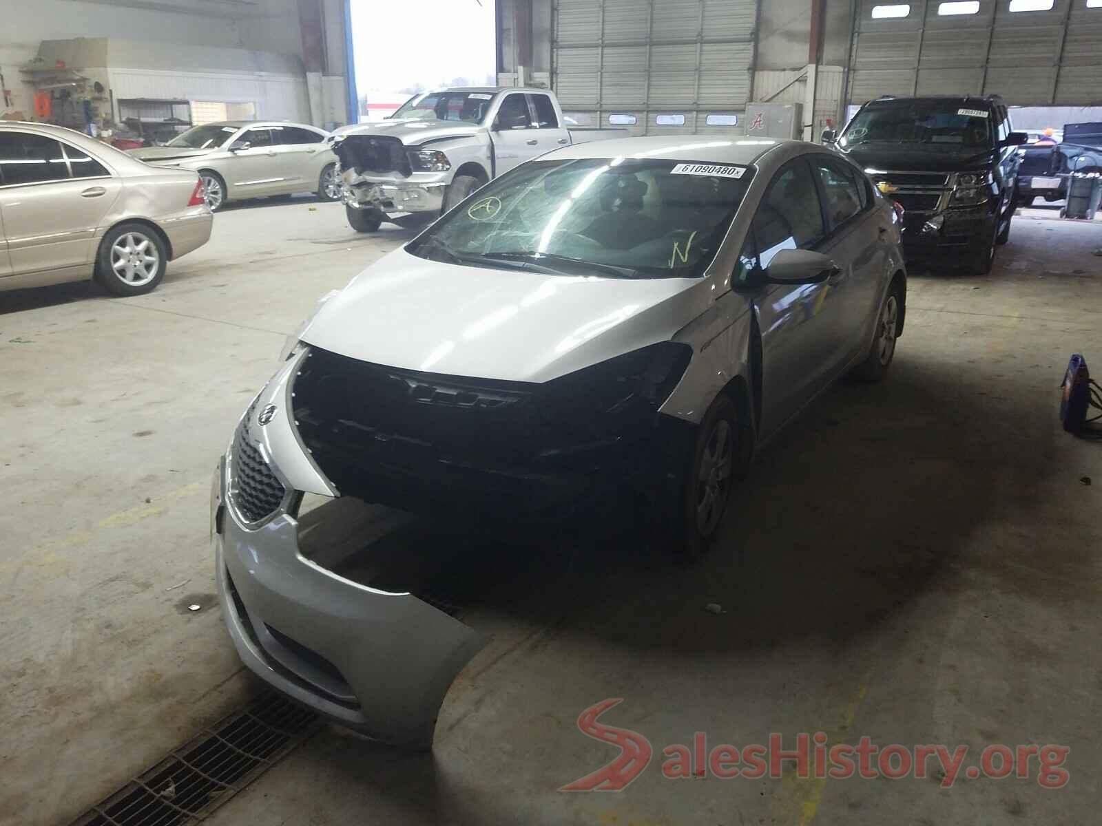 KNAFK4A6XG5553649 2016 KIA FORTE