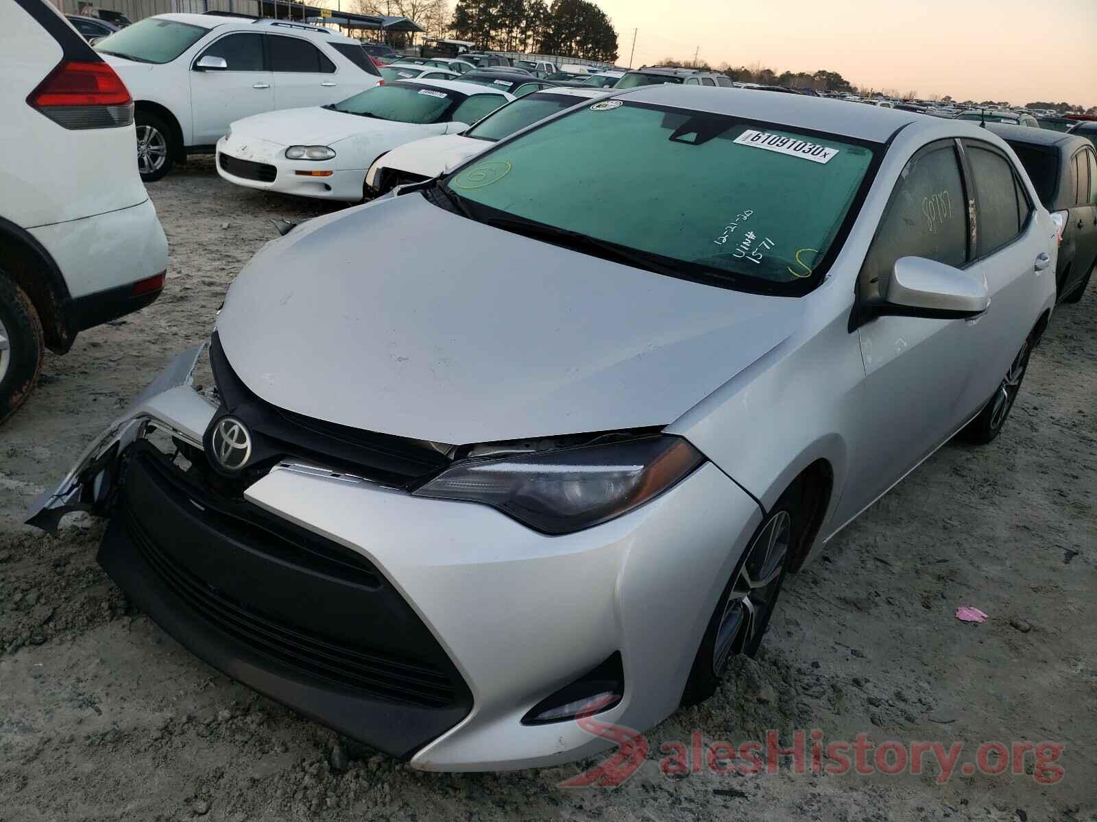 5YFBURHE9HP711571 2017 TOYOTA COROLLA