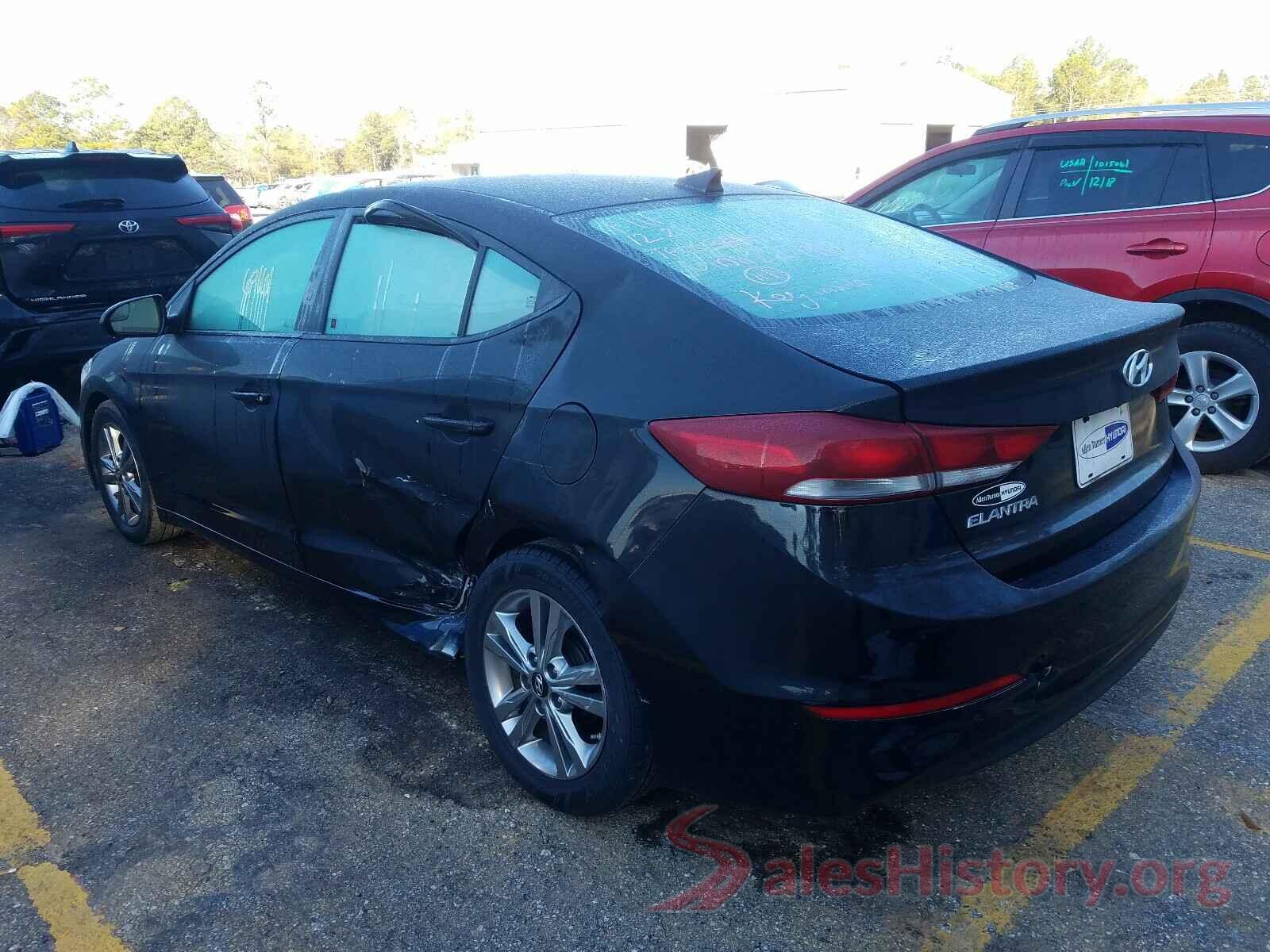 KMHD84LFXHU227911 2017 HYUNDAI ELANTRA