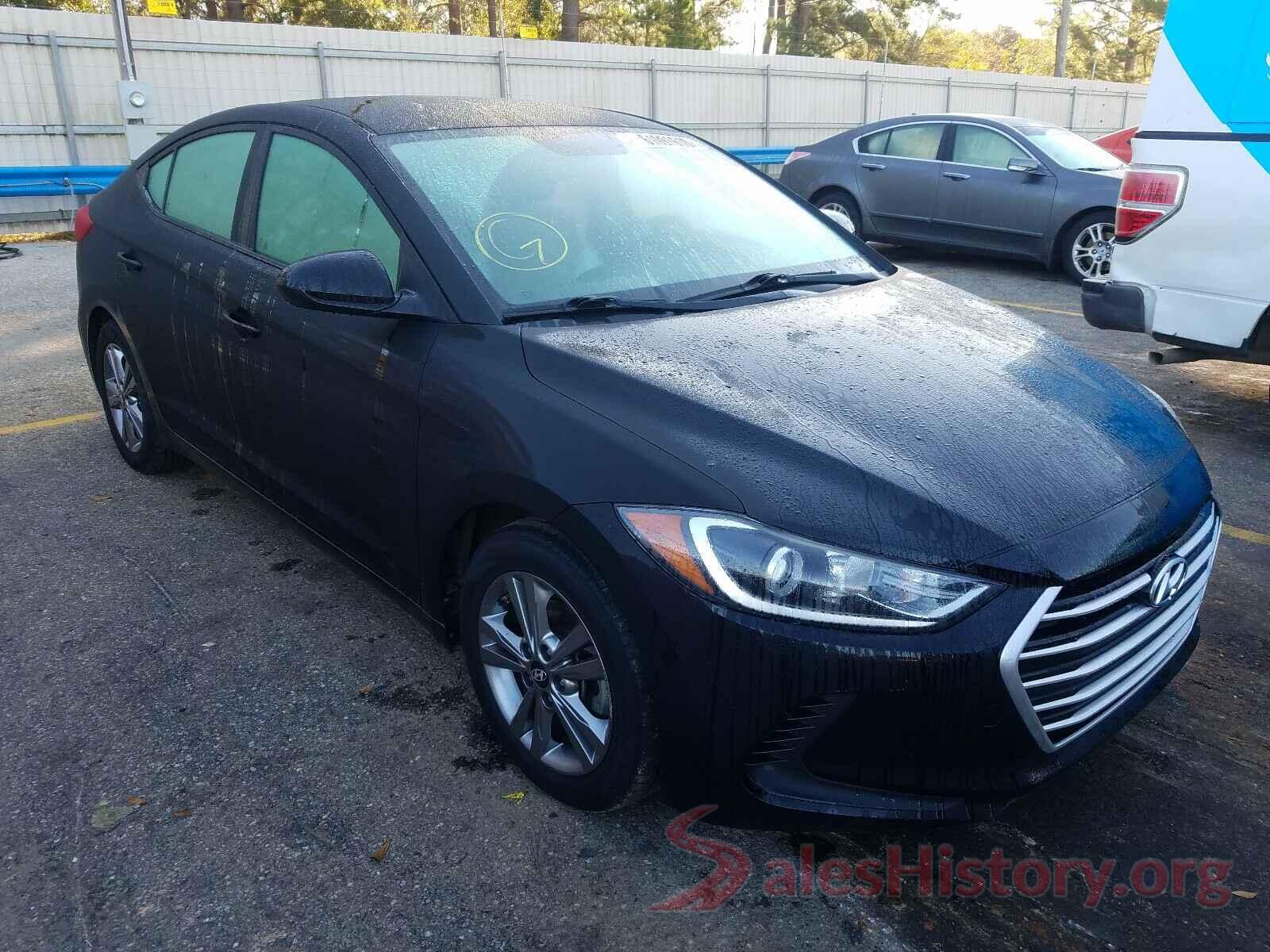 KMHD84LFXHU227911 2017 HYUNDAI ELANTRA