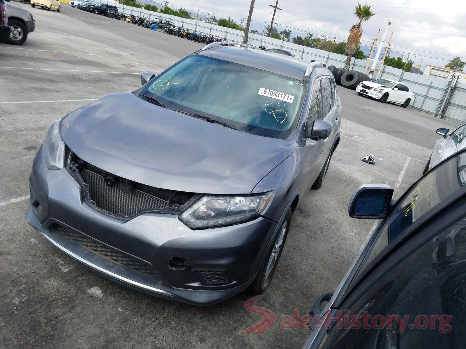 KNMAT2MT4GP678134 2016 NISSAN ROGUE