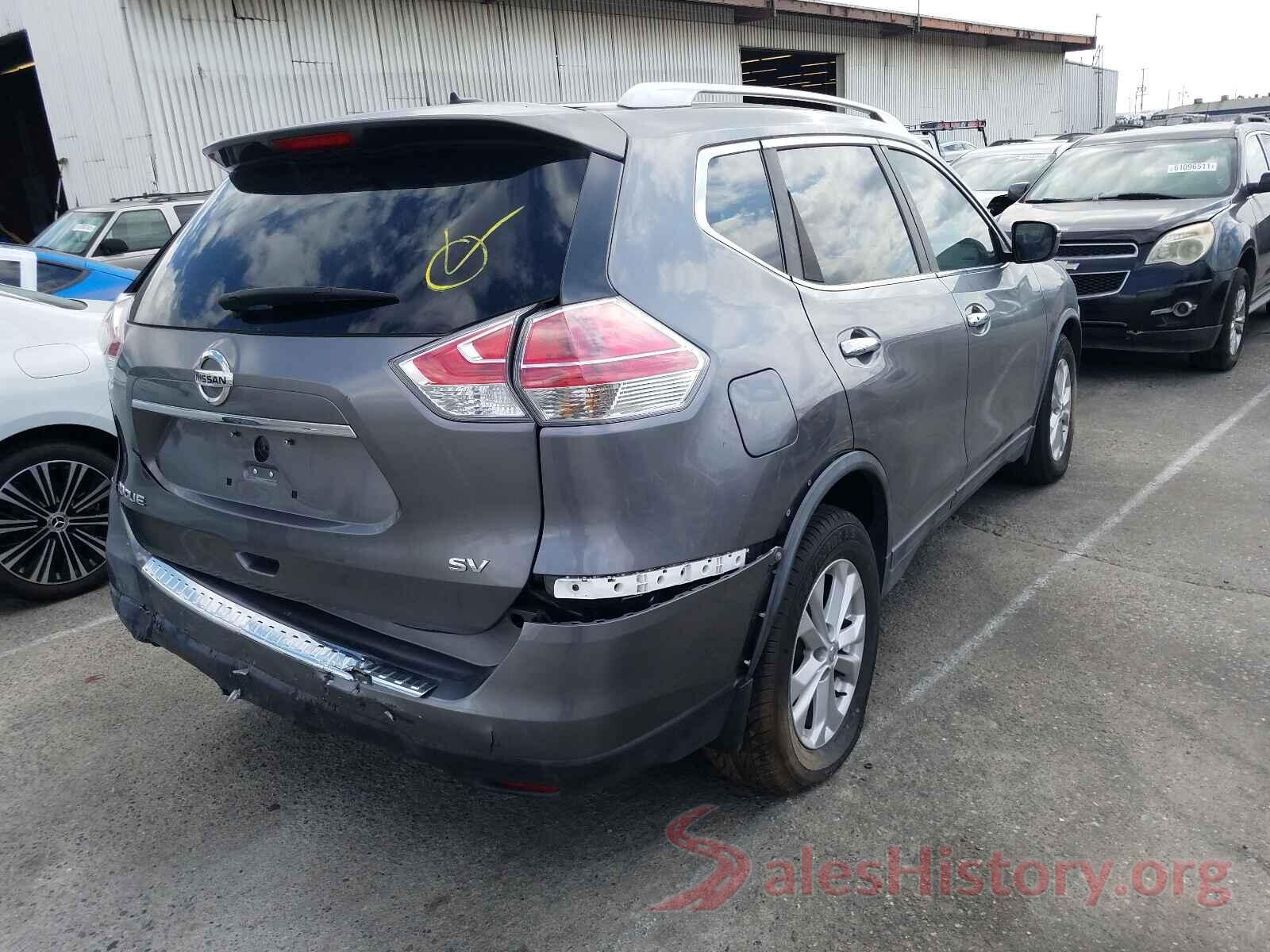 KNMAT2MT4GP678134 2016 NISSAN ROGUE