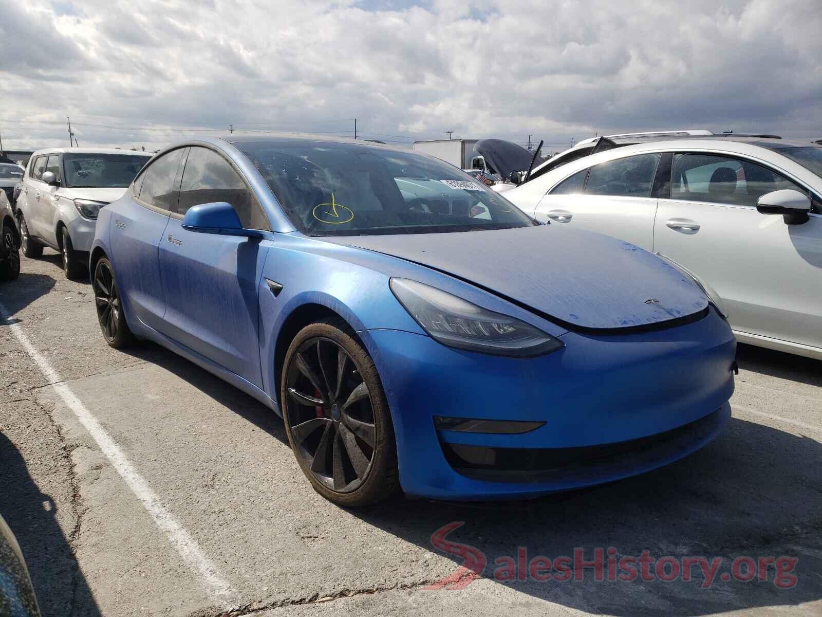 5YJ3E1EB7KF408739 2019 TESLA MODEL 3