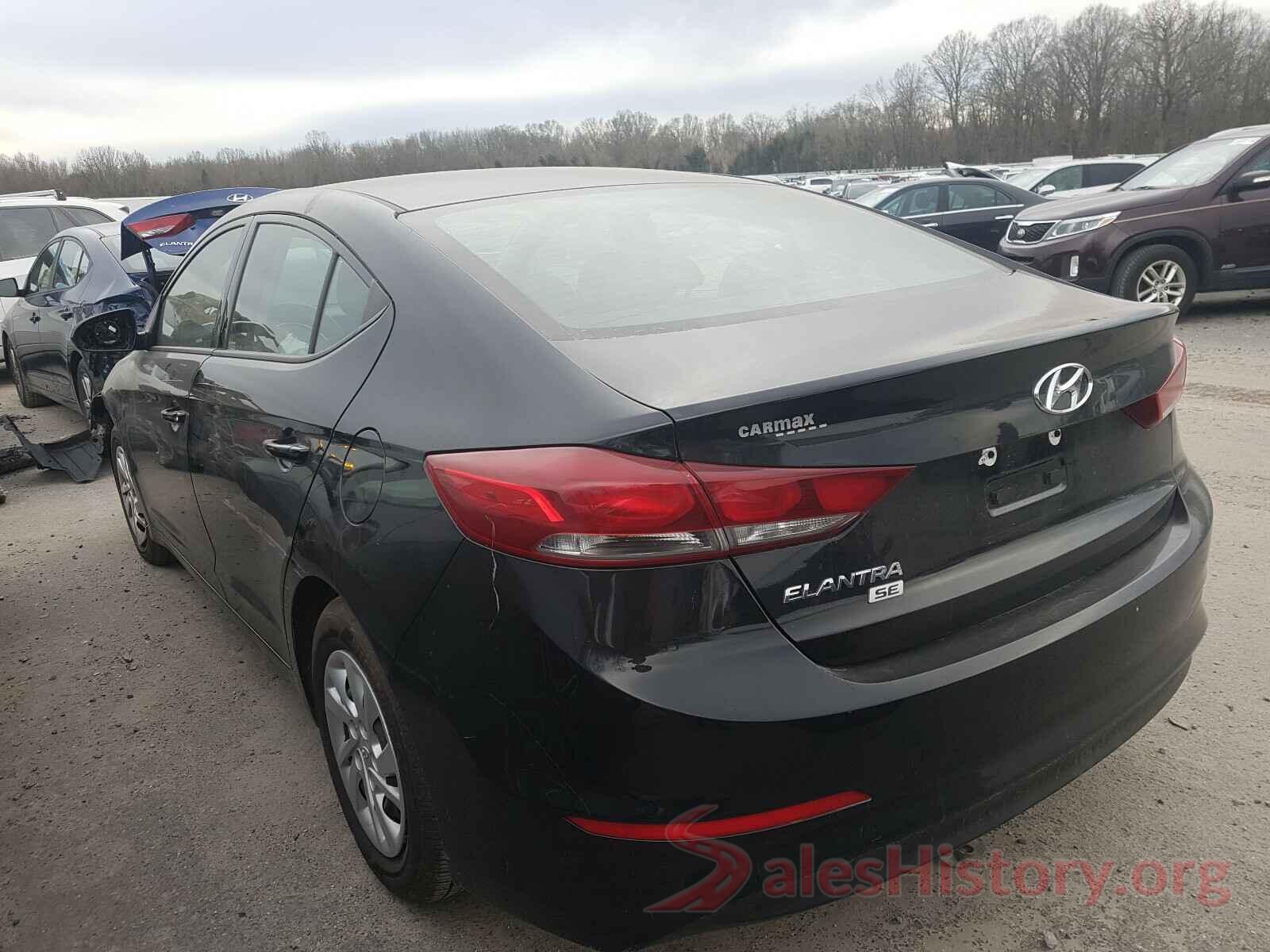 5NPD74LF5JH267384 2018 HYUNDAI ELANTRA