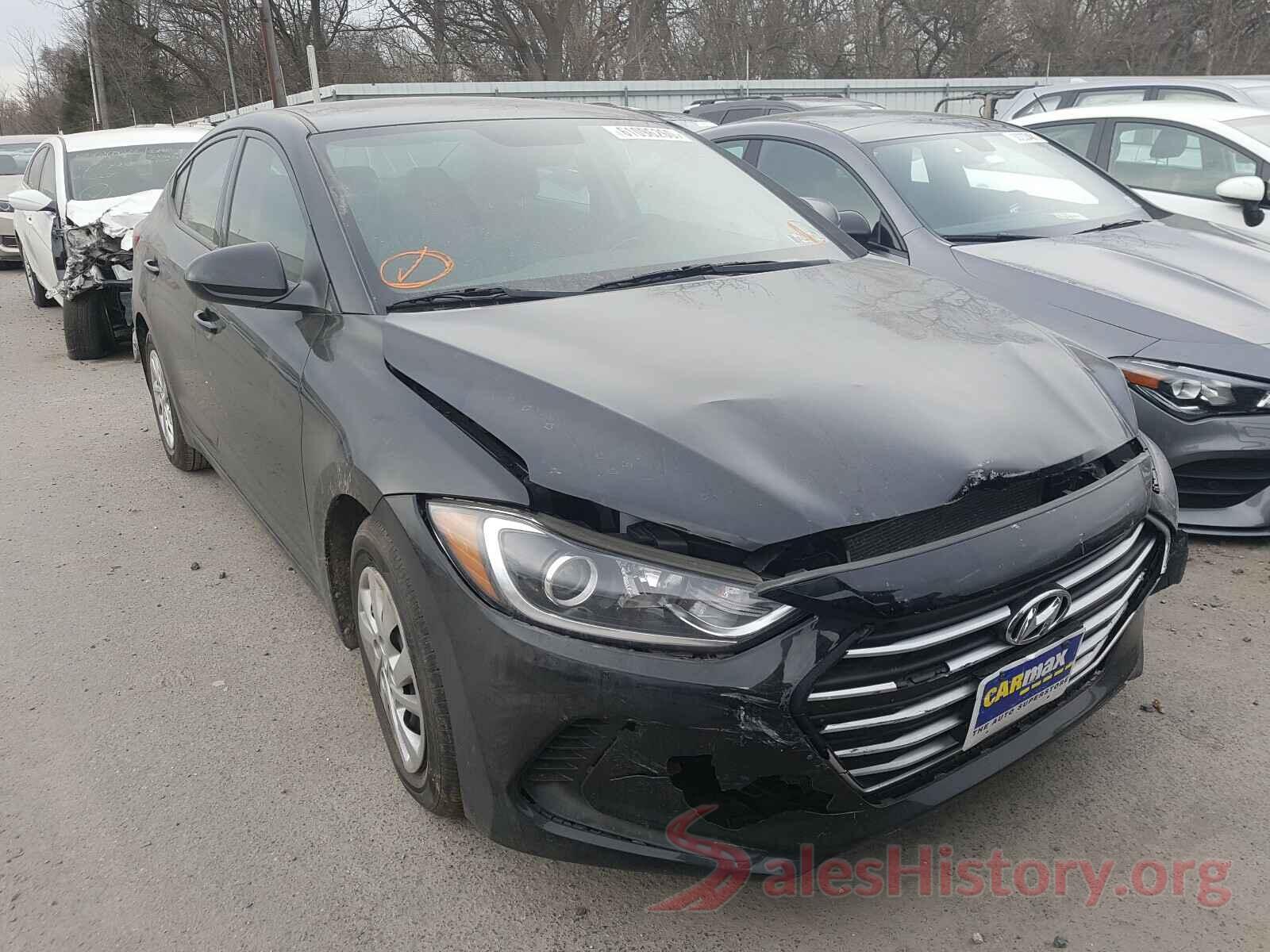 5NPD74LF5JH267384 2018 HYUNDAI ELANTRA