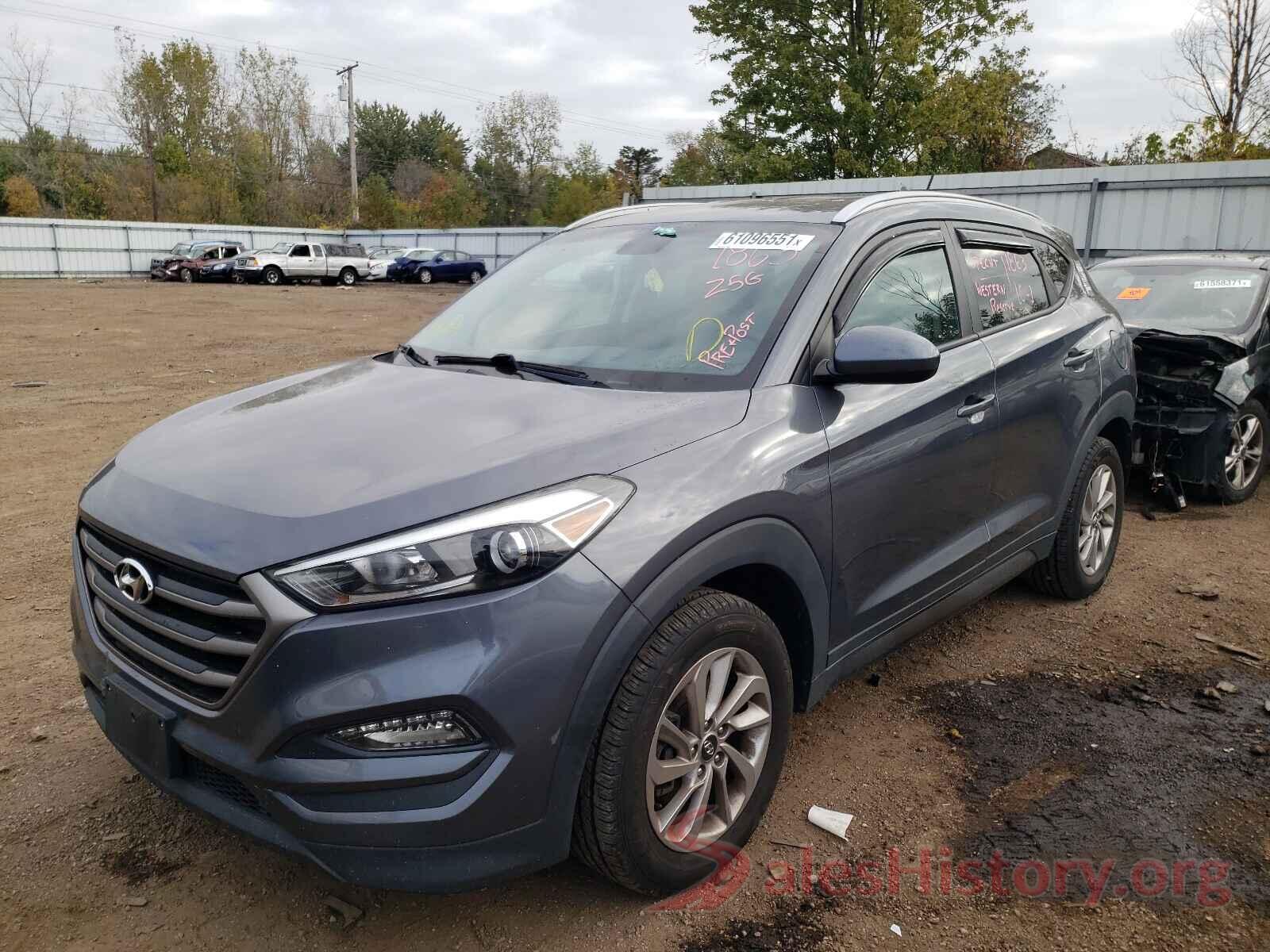 KM8J3CA46GU101220 2016 HYUNDAI TUCSON