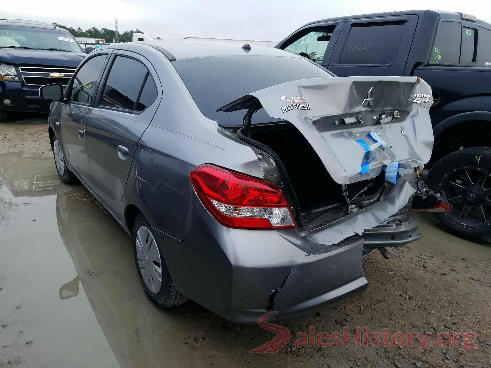 ML32F3FJ9HHF06955 2017 MITSUBISHI MIRAGE