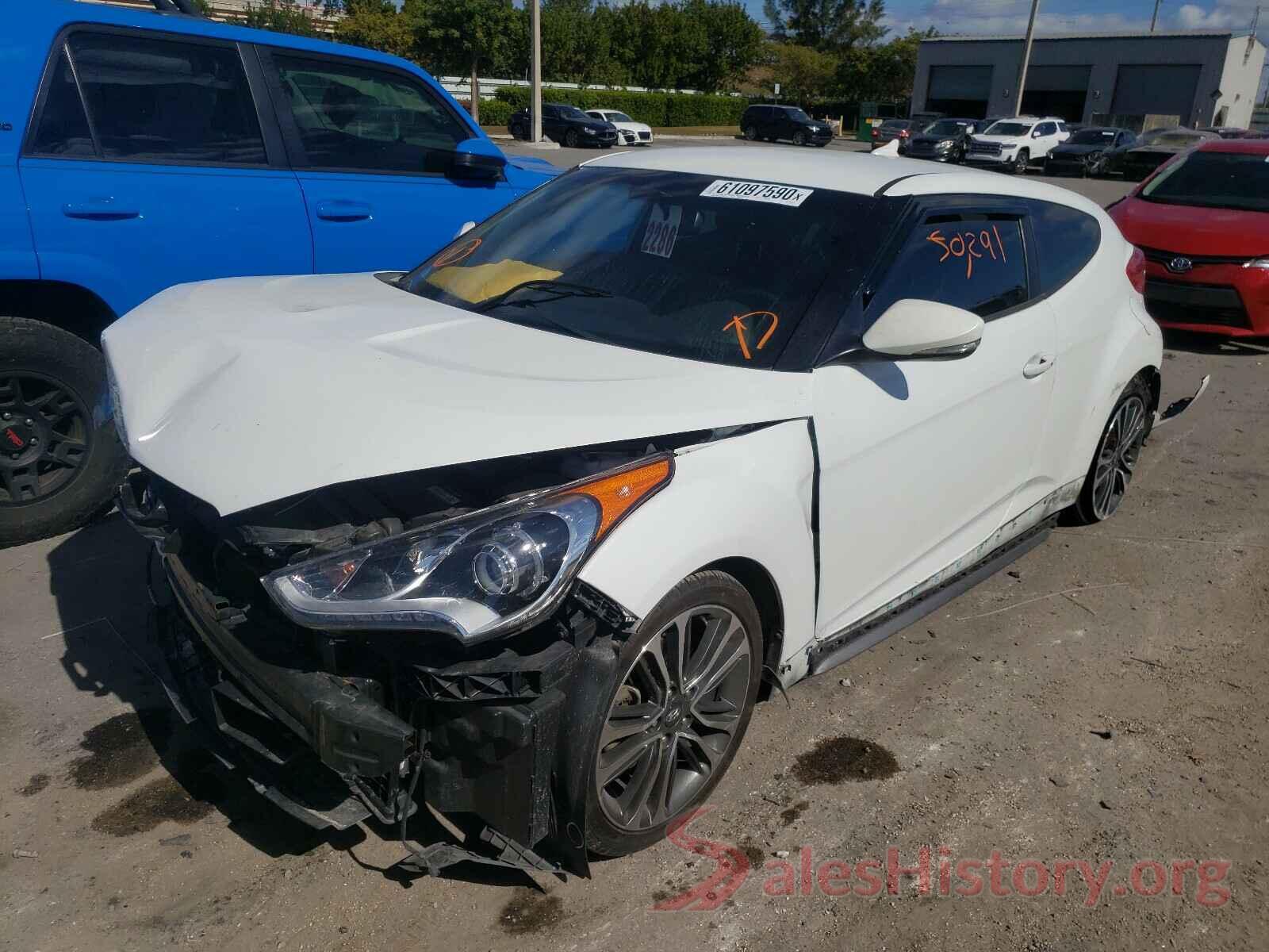 KMHTC6AE6GU273573 2016 HYUNDAI VELOSTER