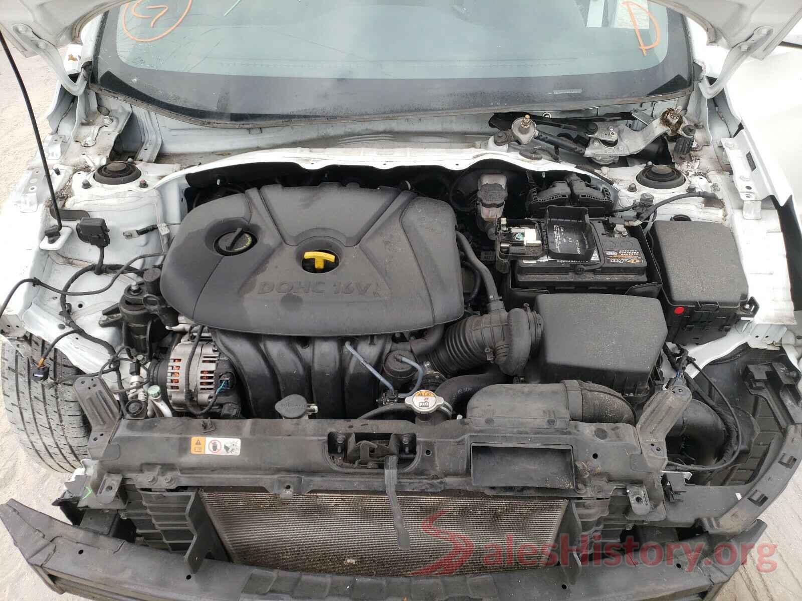 5NPDH4AE1GH667734 2016 HYUNDAI ELANTRA