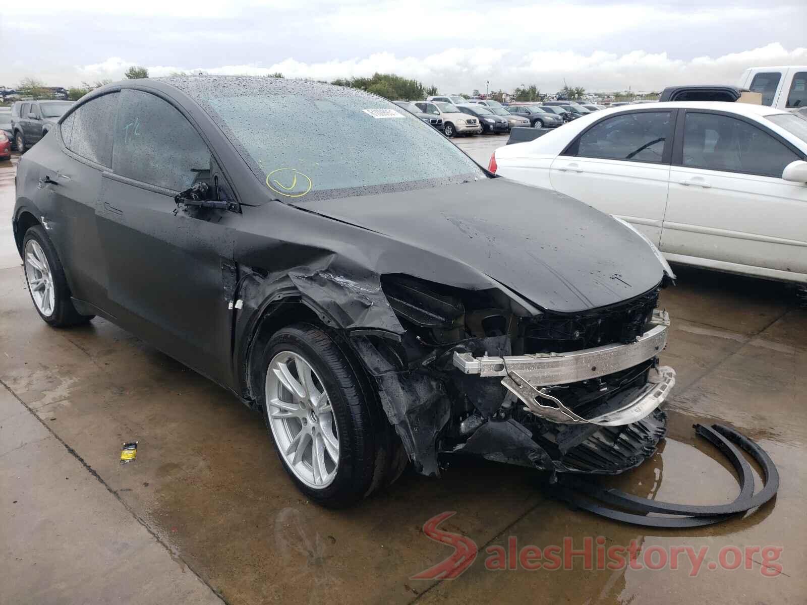 5YJYGDEE7MF099904 2021 TESLA MODEL Y