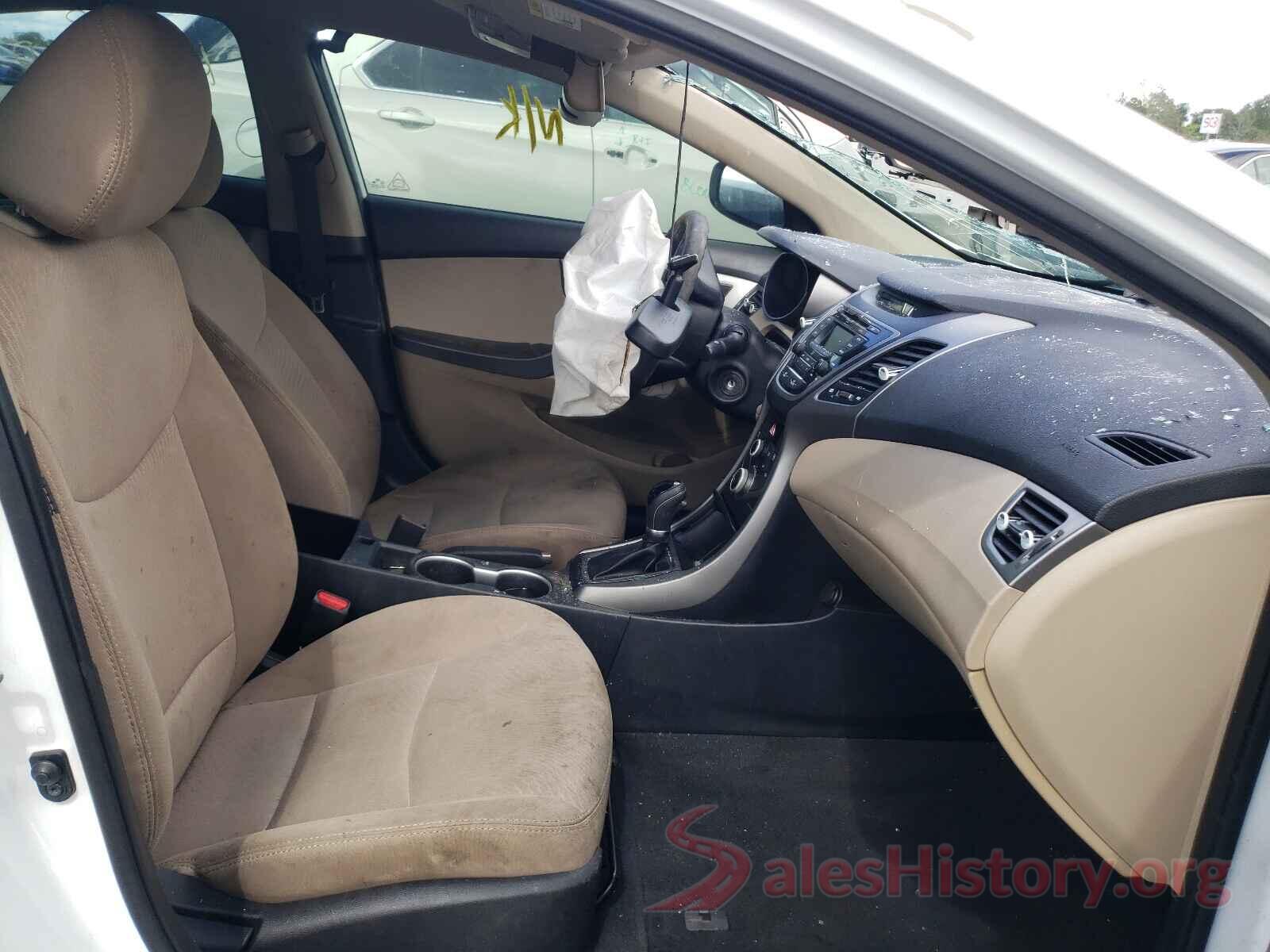 5NPDH4AE4GH767357 2016 HYUNDAI ELANTRA