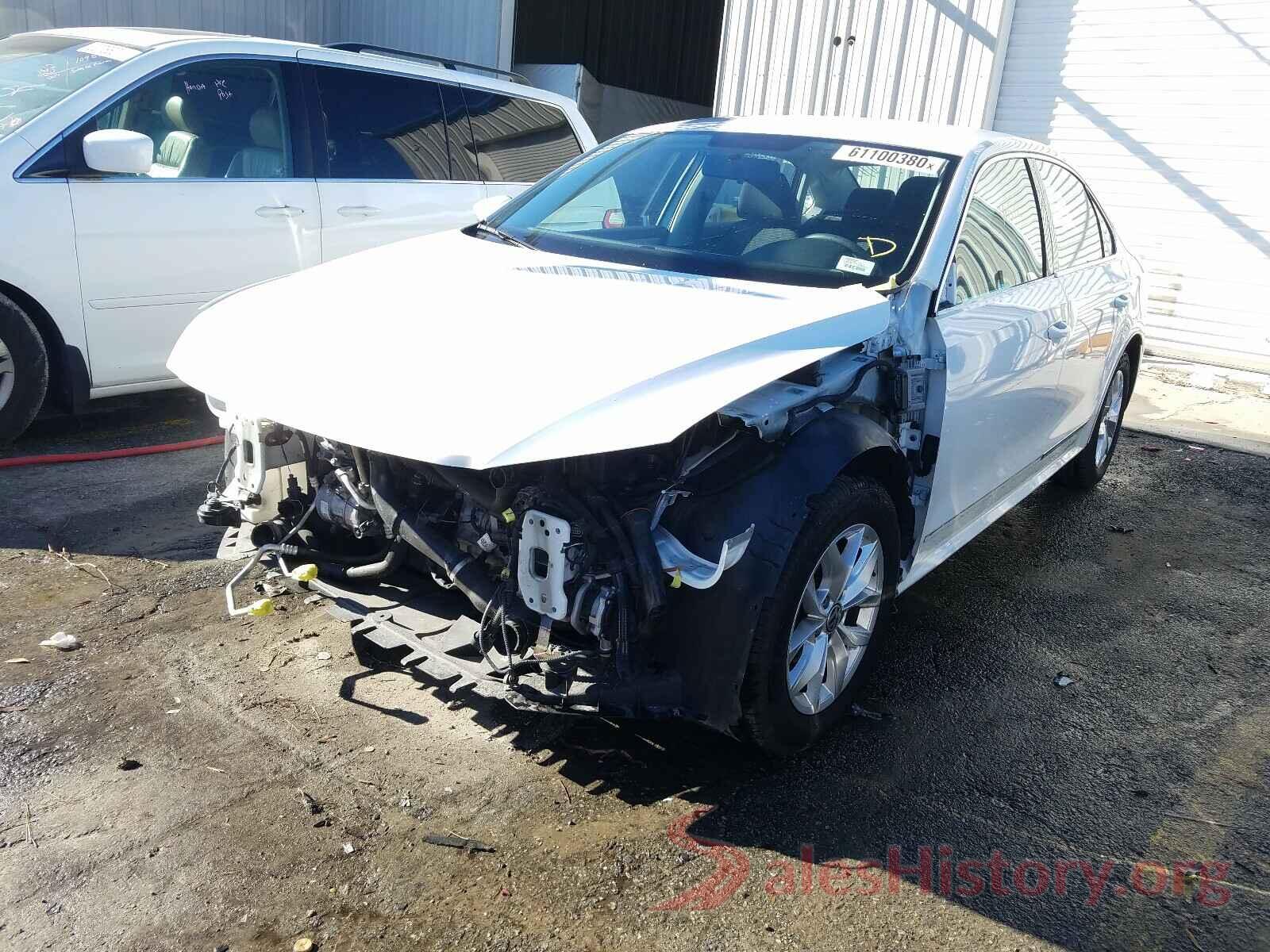 1VWAT7A36HC080912 2017 VOLKSWAGEN PASSAT