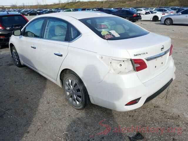 3N1AB7AP7HY303980 2017 NISSAN SENTRA