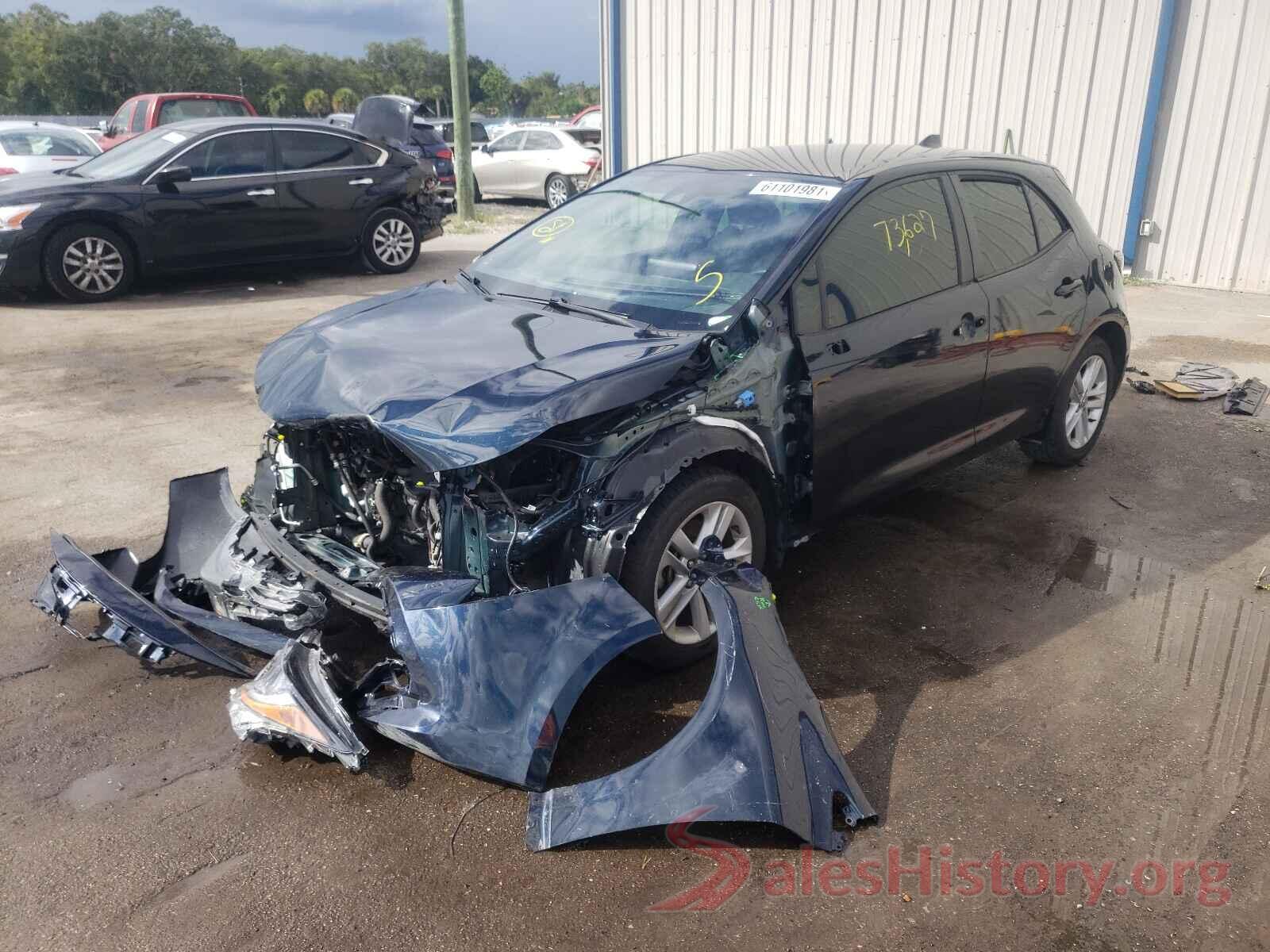 JTNK4RBE4K3027354 2019 TOYOTA COROLLA