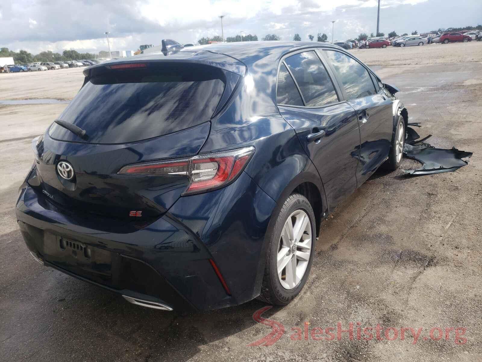 JTNK4RBE4K3027354 2019 TOYOTA COROLLA