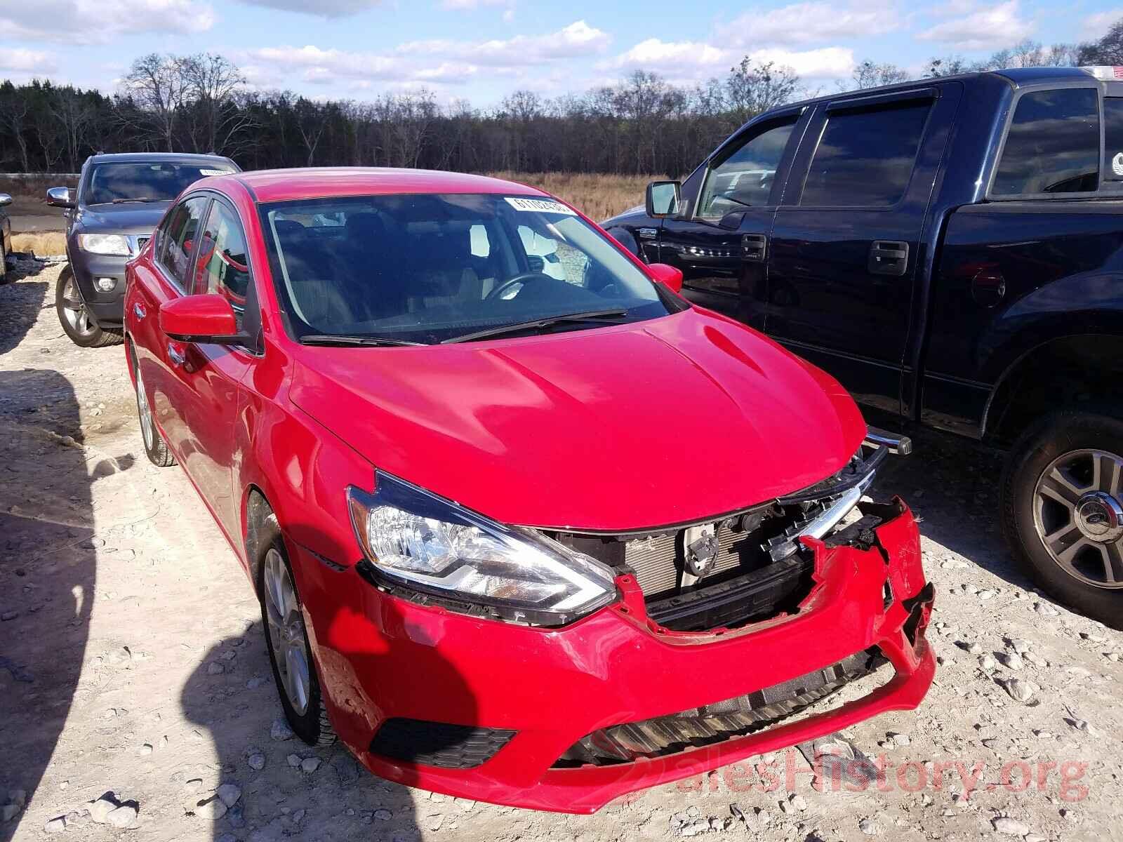 3N1AB7APXKL610113 2019 NISSAN SENTRA