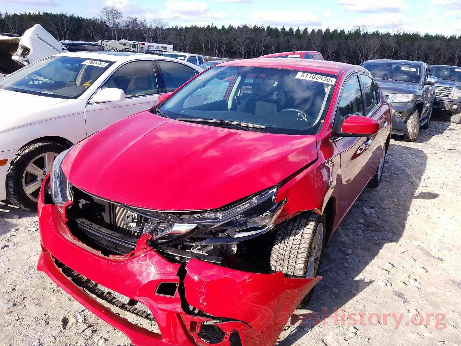 3N1AB7APXKL610113 2019 NISSAN SENTRA