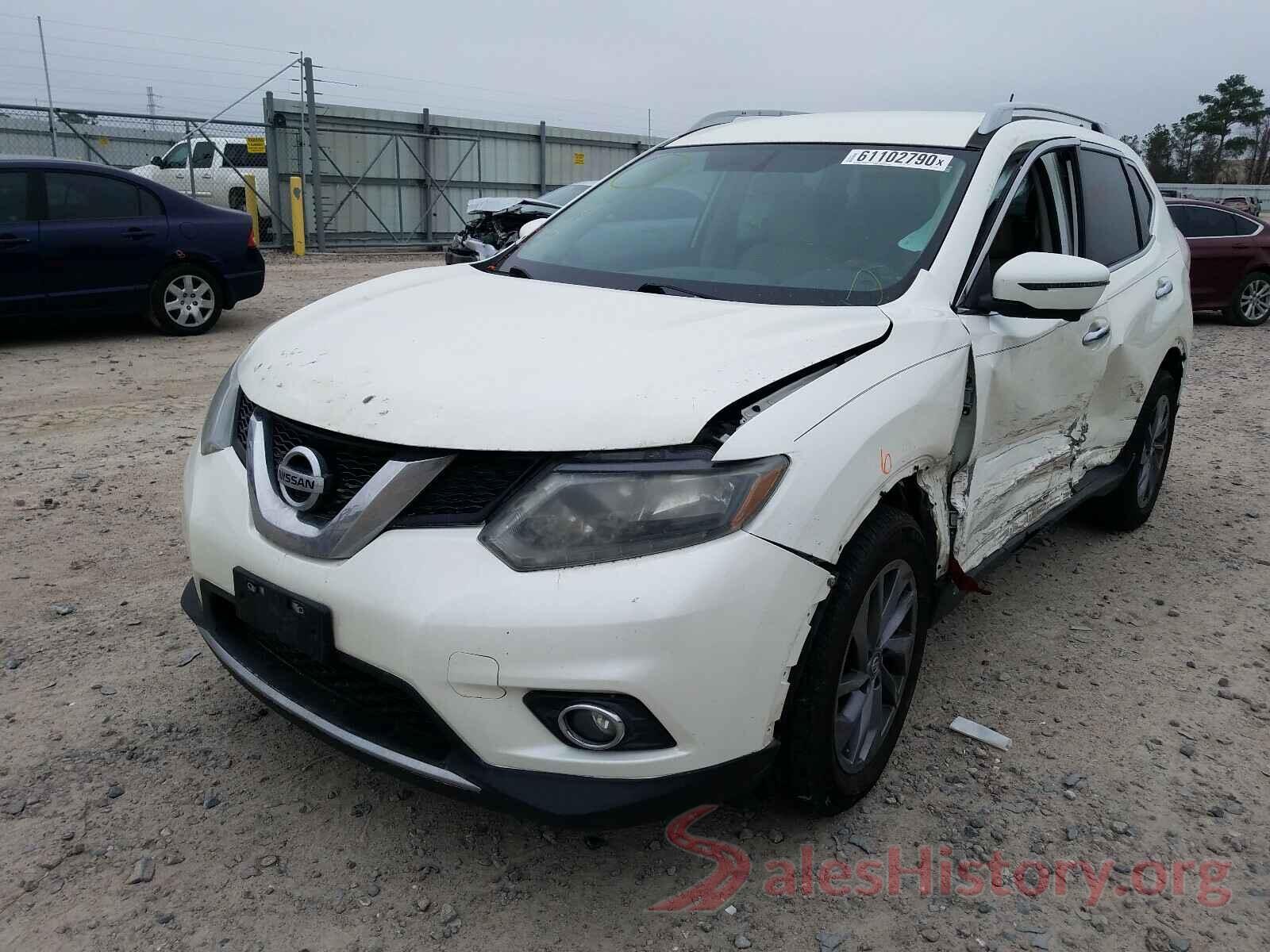 5N1AT2MT1GC755318 2016 NISSAN ROGUE