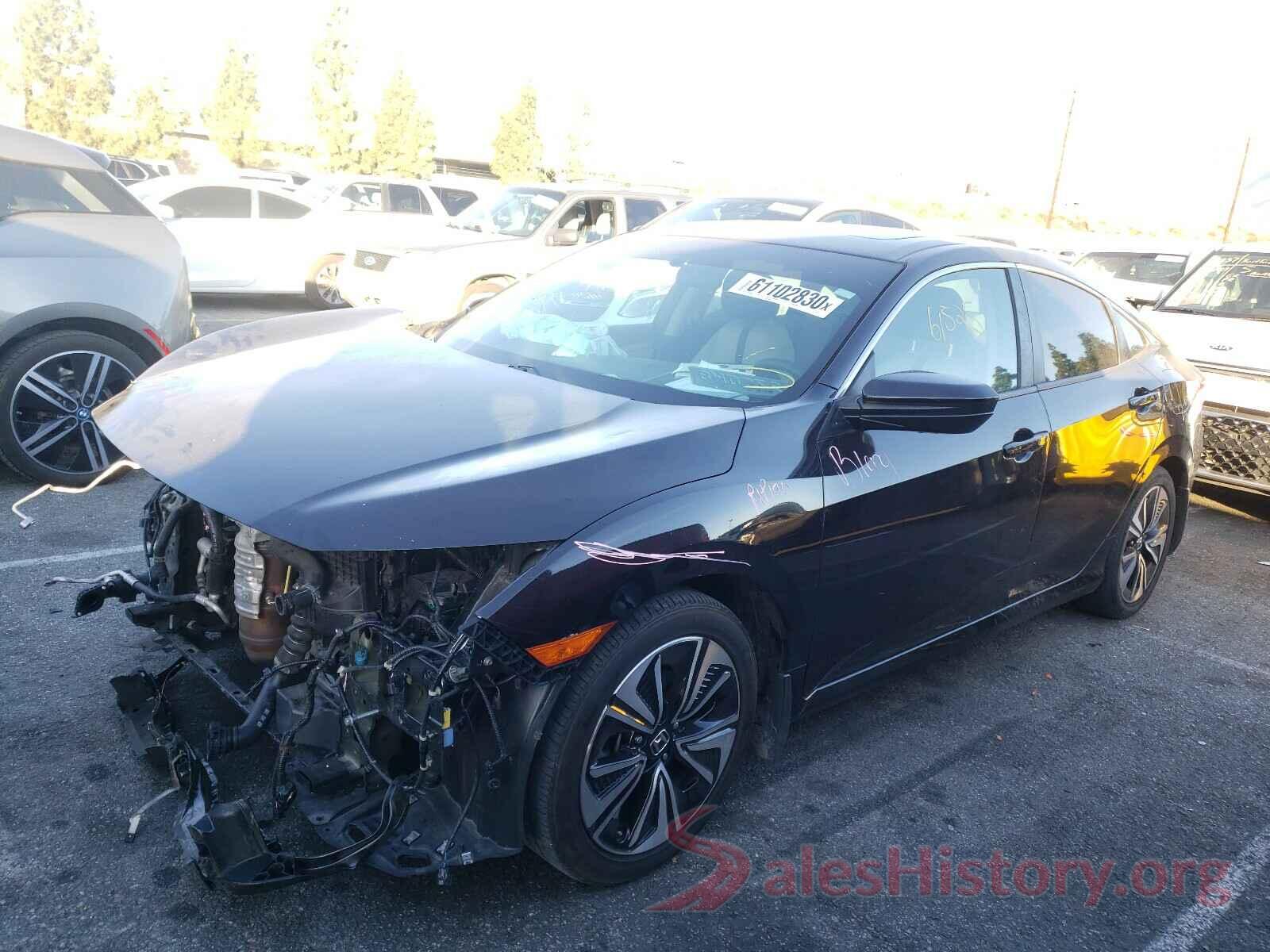 2HGFC1F33GH639389 2016 HONDA CIVIC