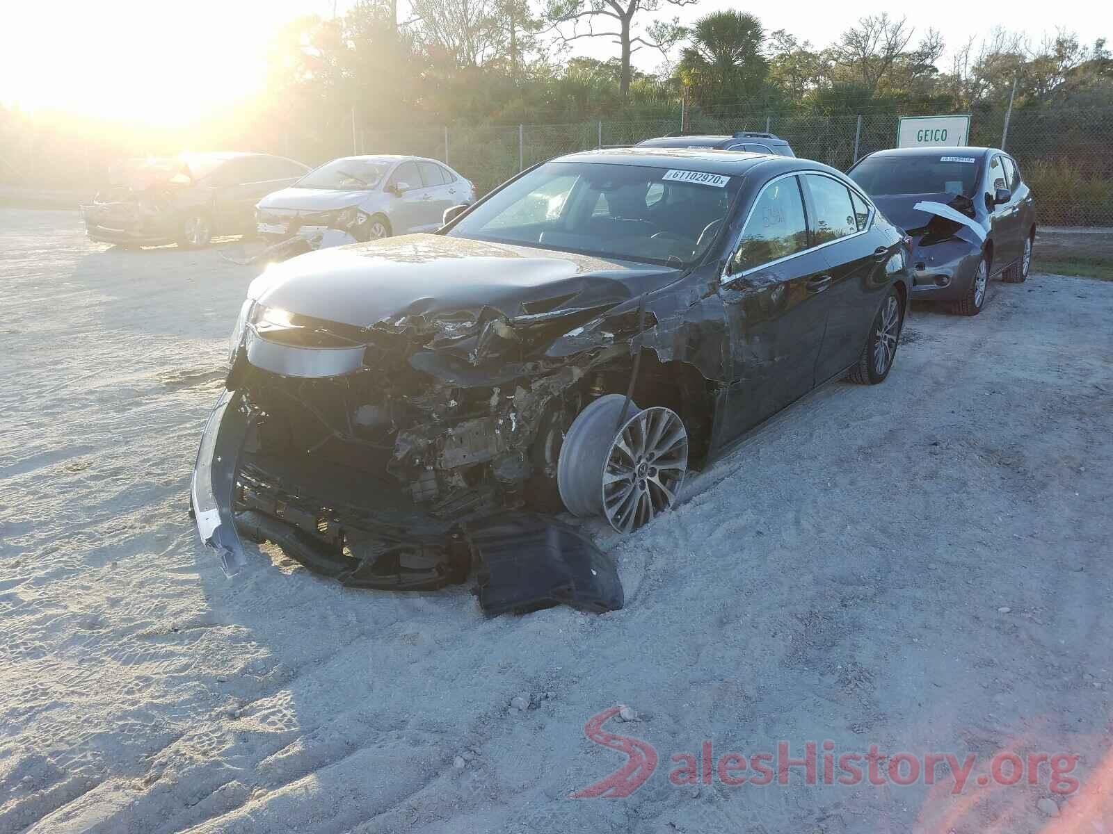 58ABZ1B15KU038480 2019 LEXUS ES350