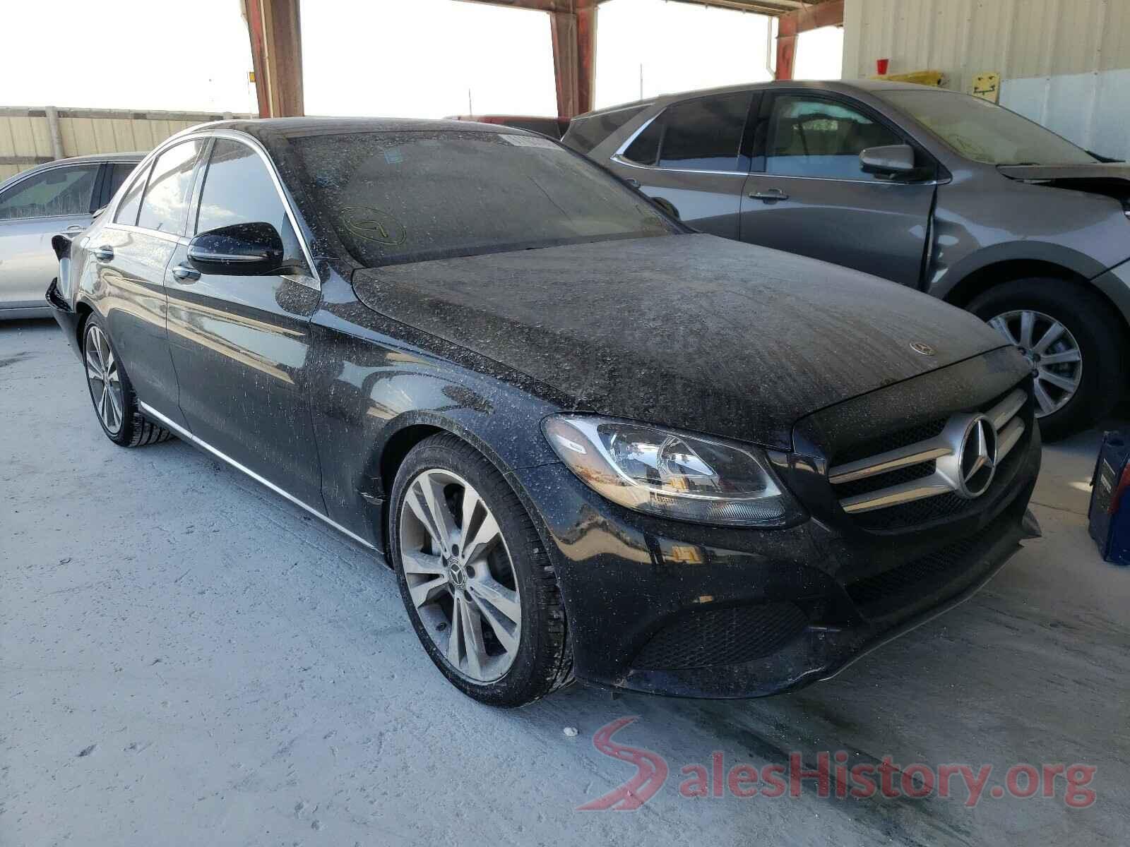 55SWF4JB1JU282442 2018 MERCEDES-BENZ C CLASS