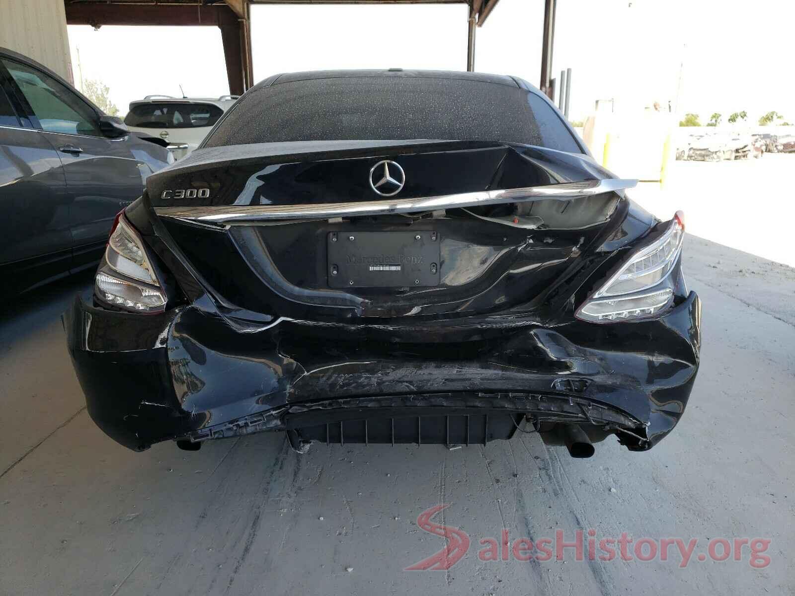 55SWF4JB1JU282442 2018 MERCEDES-BENZ C CLASS