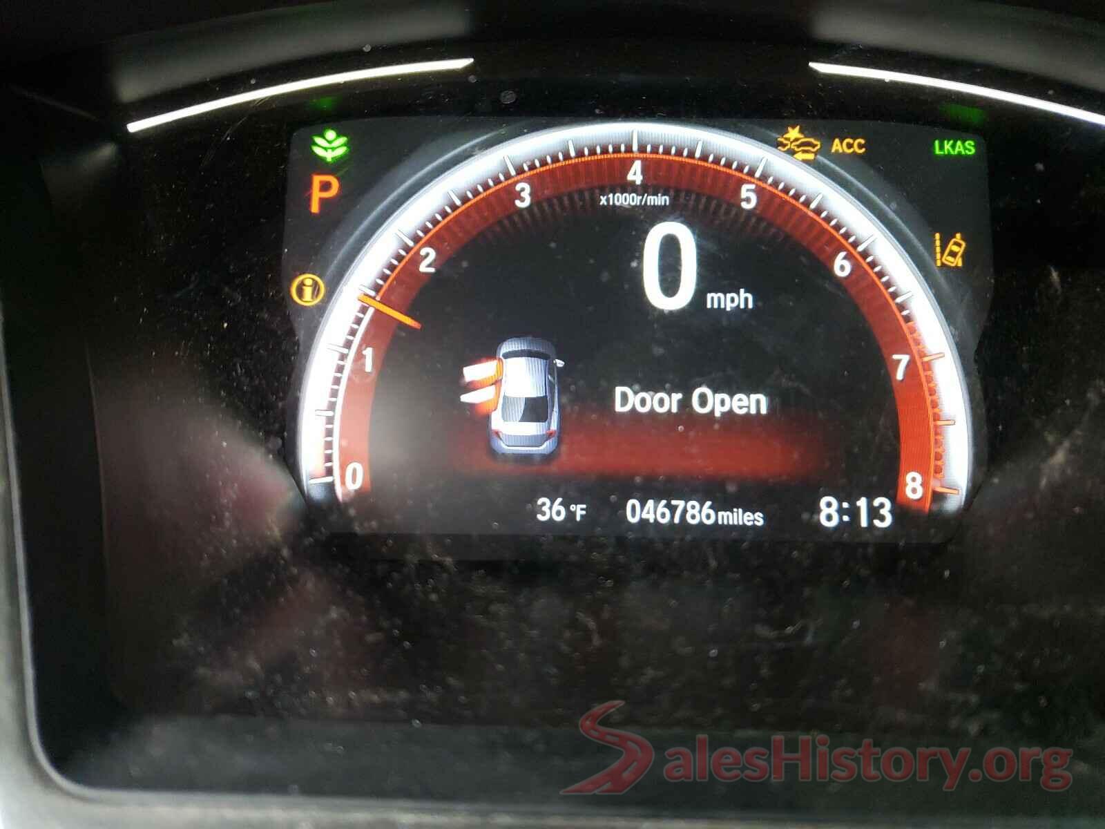 19XFC2F80KE051518 2019 HONDA CIVIC