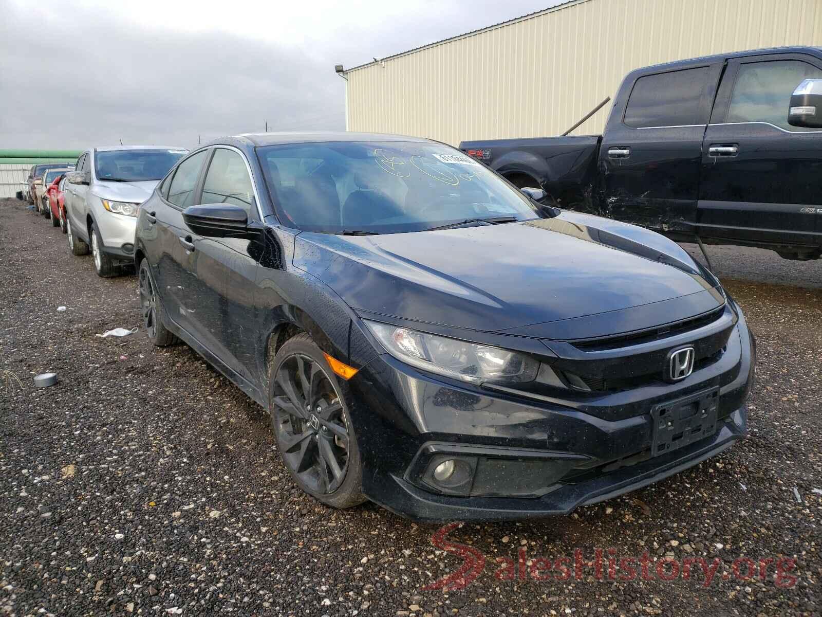 19XFC2F80KE051518 2019 HONDA CIVIC