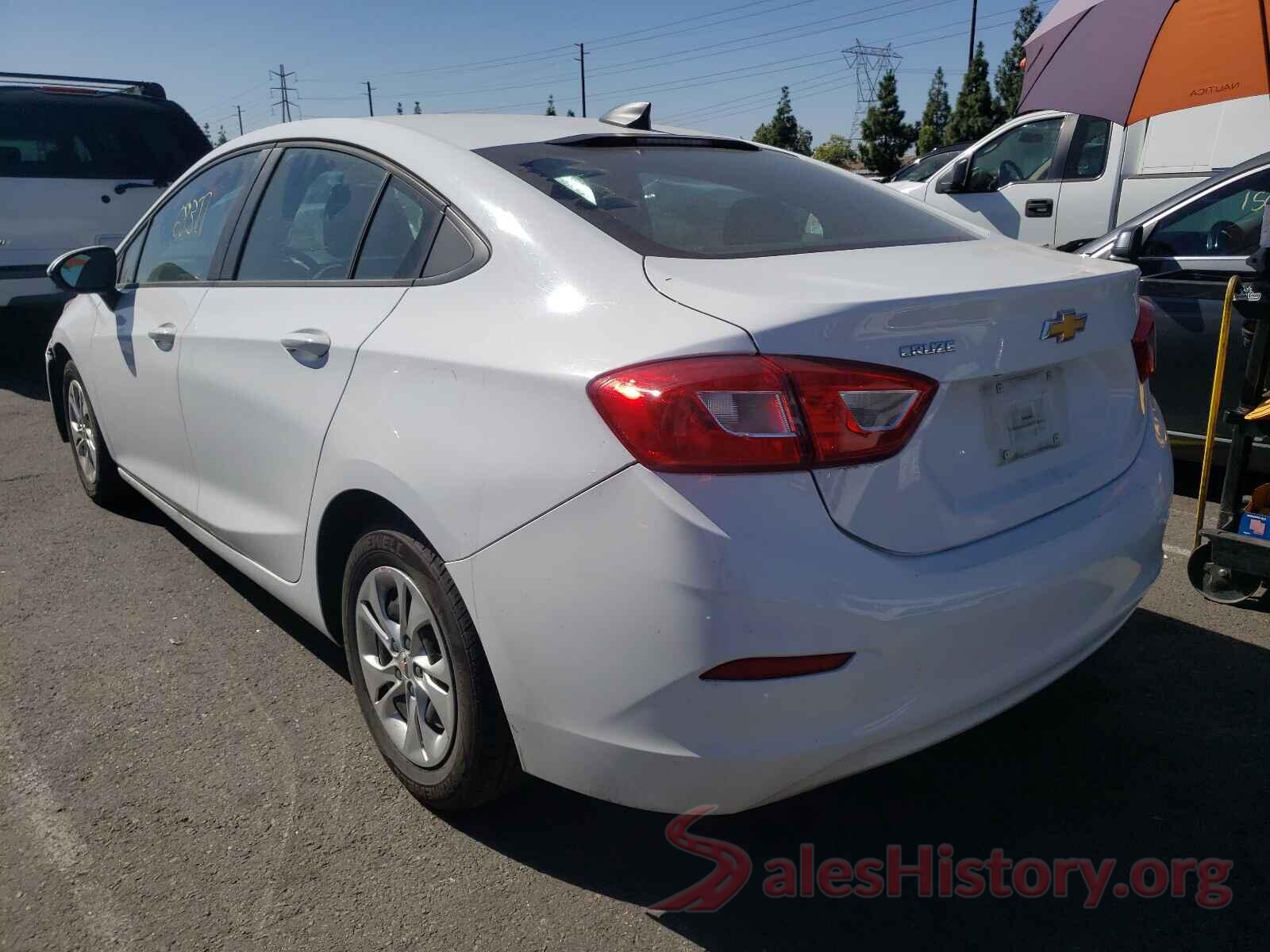 1G1BJ5SMXK7103500 2019 CHEVROLET CRUZE