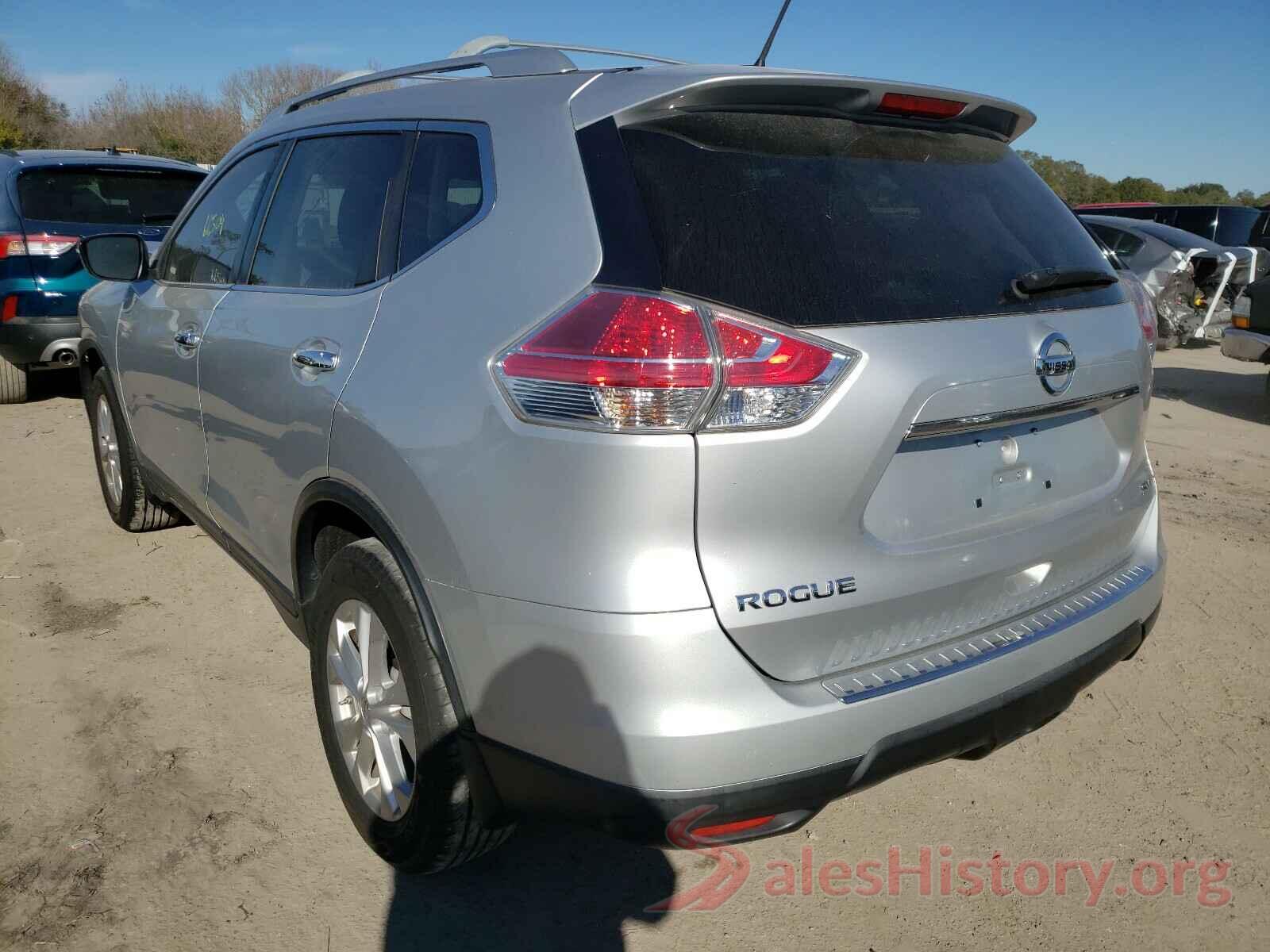 KNMAT2MT0GP631909 2016 NISSAN ROGUE