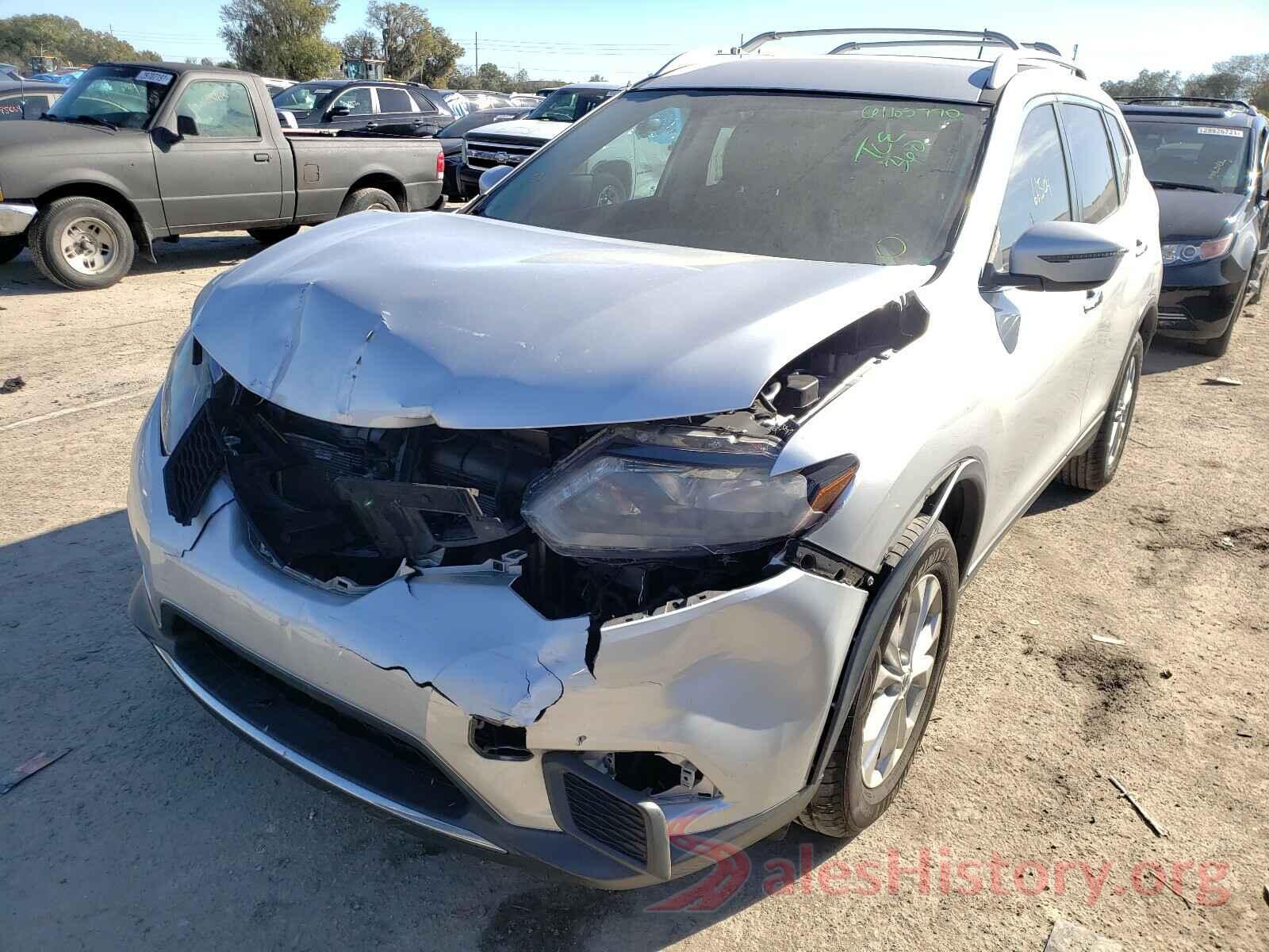 KNMAT2MT0GP631909 2016 NISSAN ROGUE