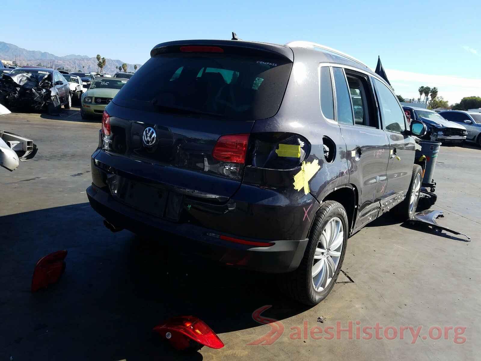 WVGAV7AX6GW582604 2016 VOLKSWAGEN TIGUAN