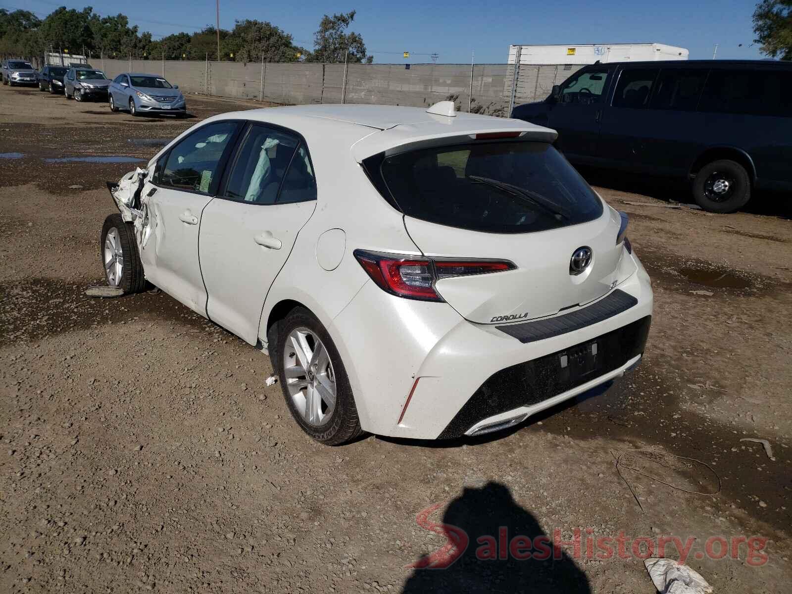 JTNK4RBEXK3024510 2019 TOYOTA COROLLA