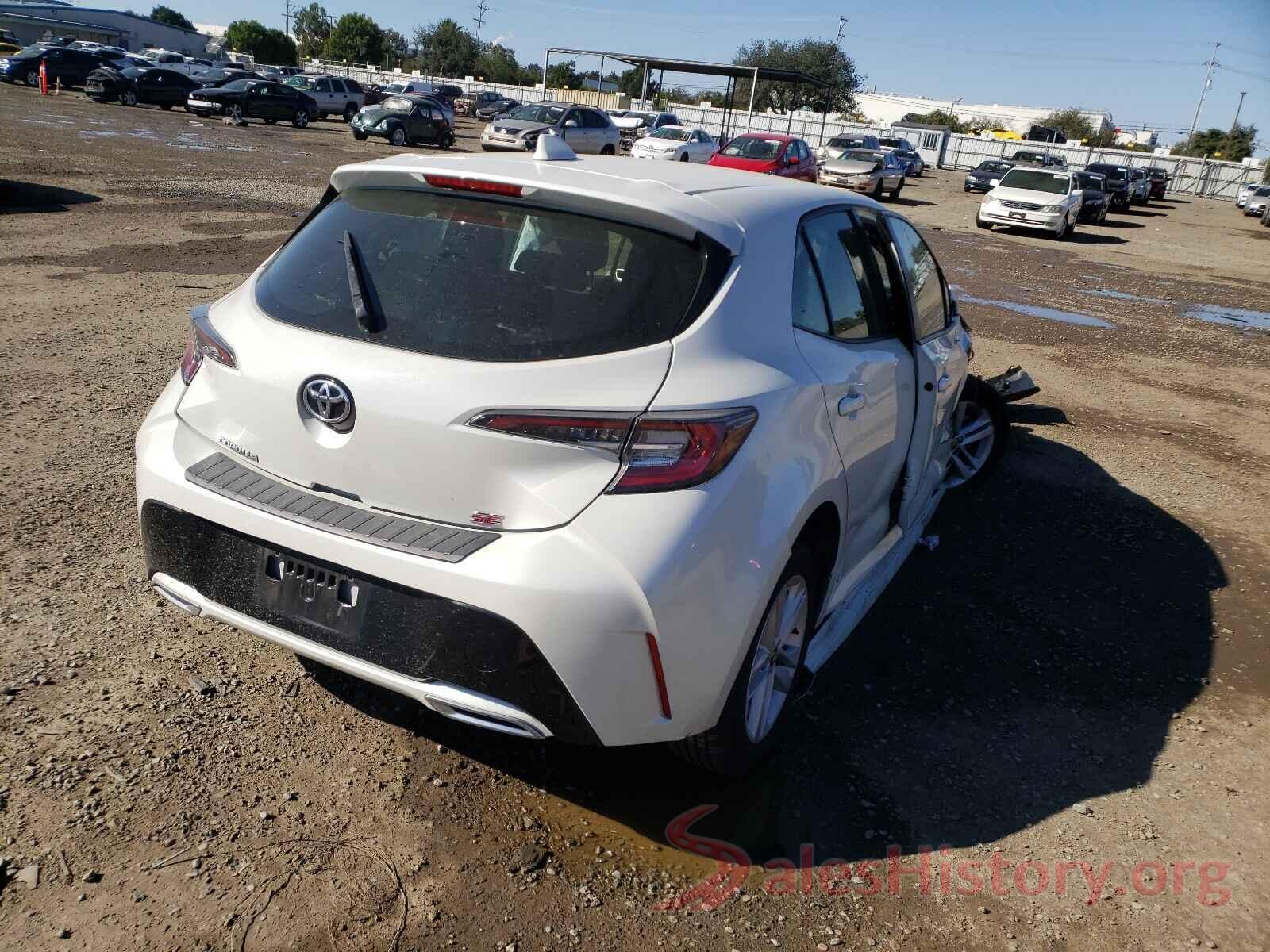 JTNK4RBEXK3024510 2019 TOYOTA COROLLA