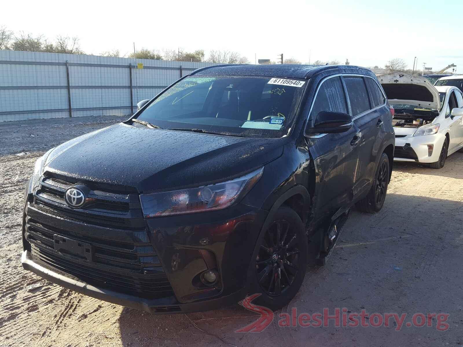 5TDKZRFH9KS354857 2019 TOYOTA HIGHLANDER