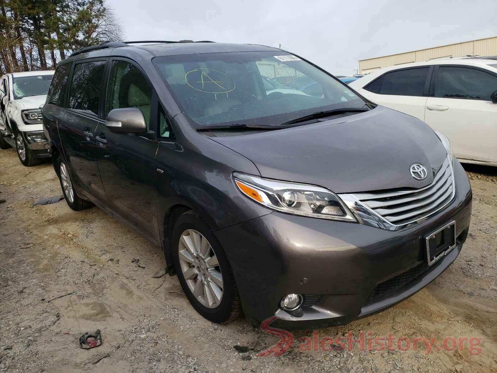 5TDDZ3DC2HS149371 2017 TOYOTA SIENNA