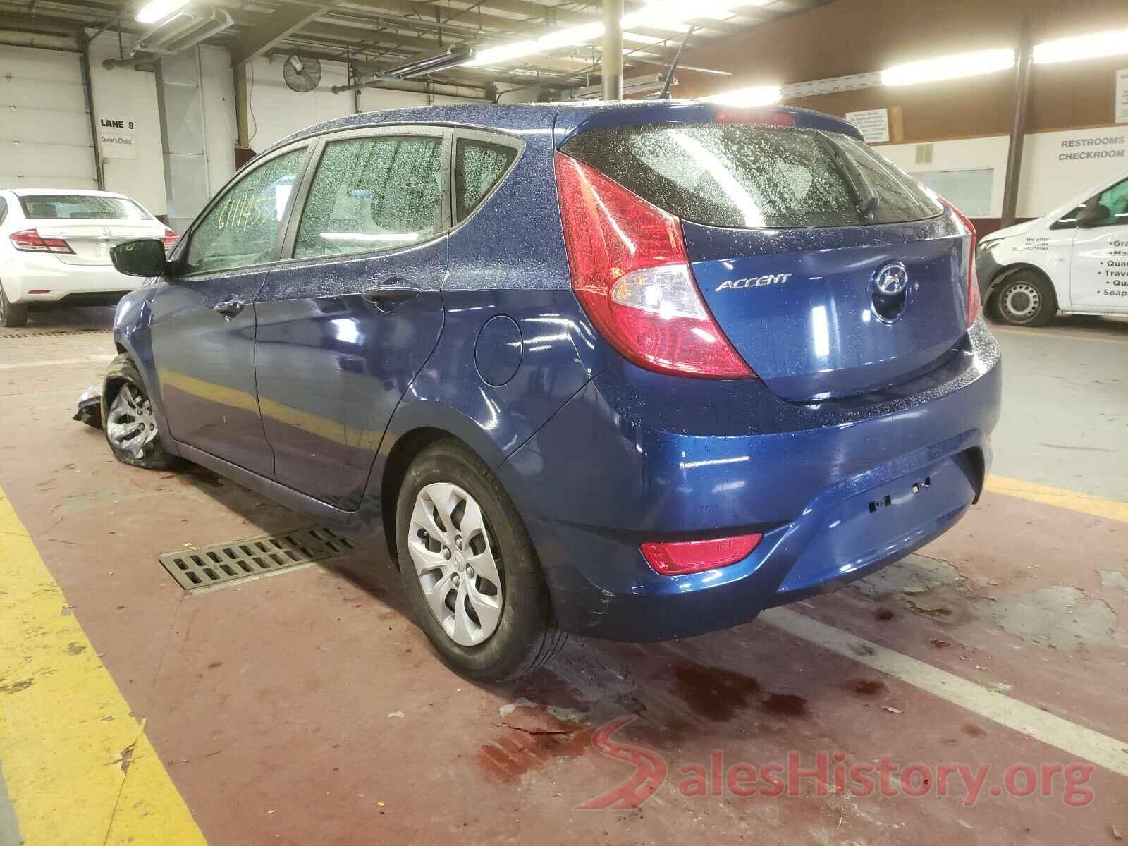 KMHCT5AE0HU337702 2017 HYUNDAI ACCENT