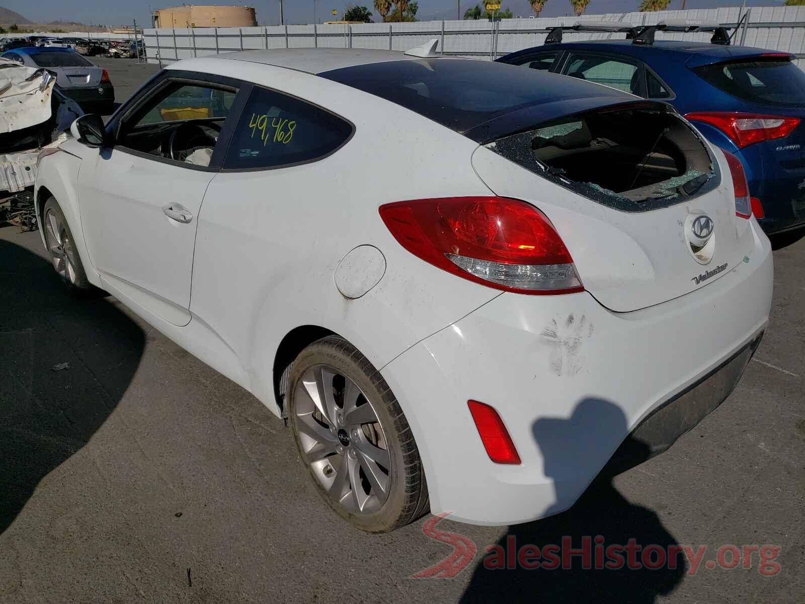 KMHTC6AD2HU311051 2017 HYUNDAI VELOSTER