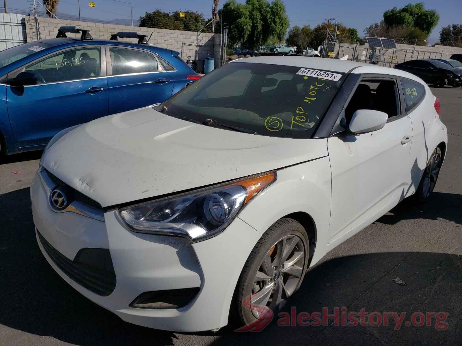 KMHTC6AD2HU311051 2017 HYUNDAI VELOSTER