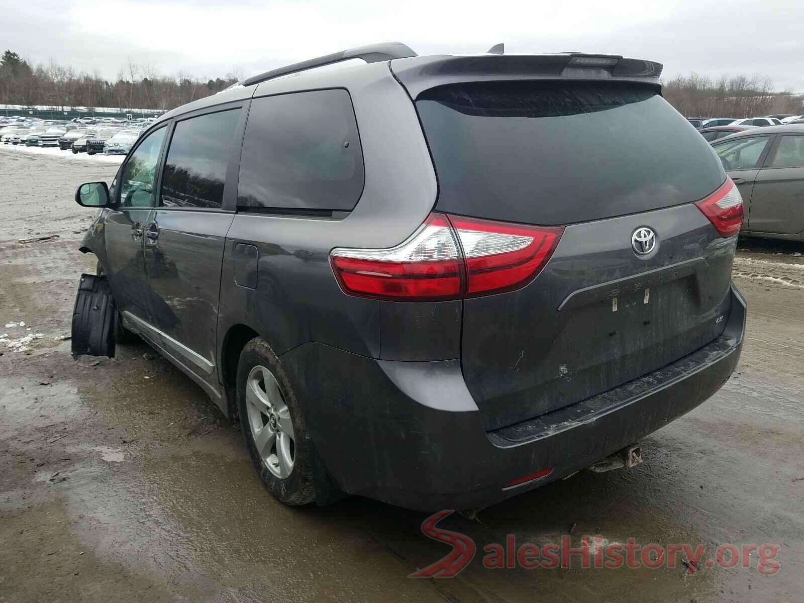 5TDKZ3DC5KS014254 2019 TOYOTA SIENNA