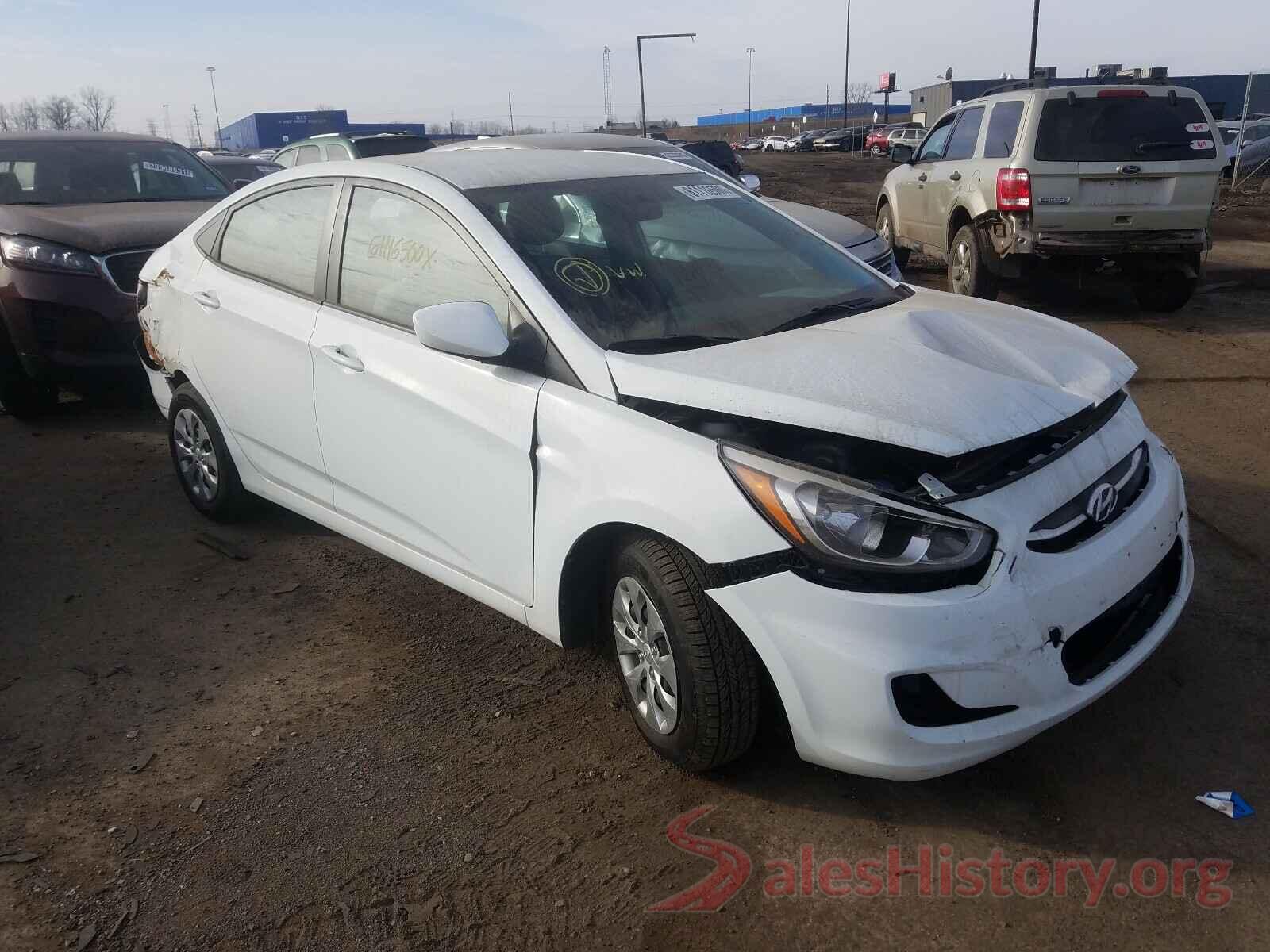 KMHCT4AE0GU120207 2016 HYUNDAI ACCENT