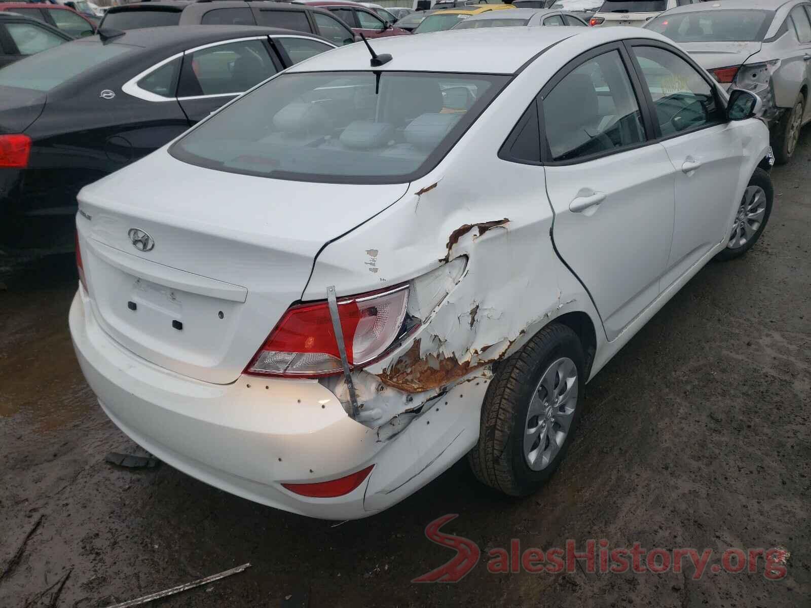 KMHCT4AE0GU120207 2016 HYUNDAI ACCENT