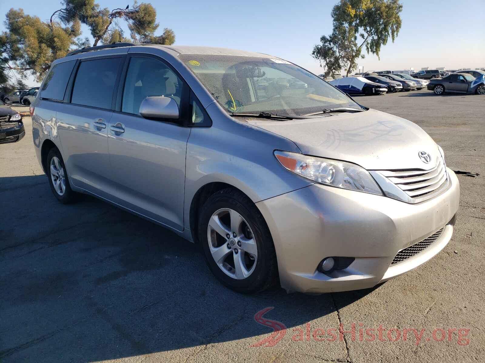 5TDKK3DC8GS730044 2016 TOYOTA SIENNA