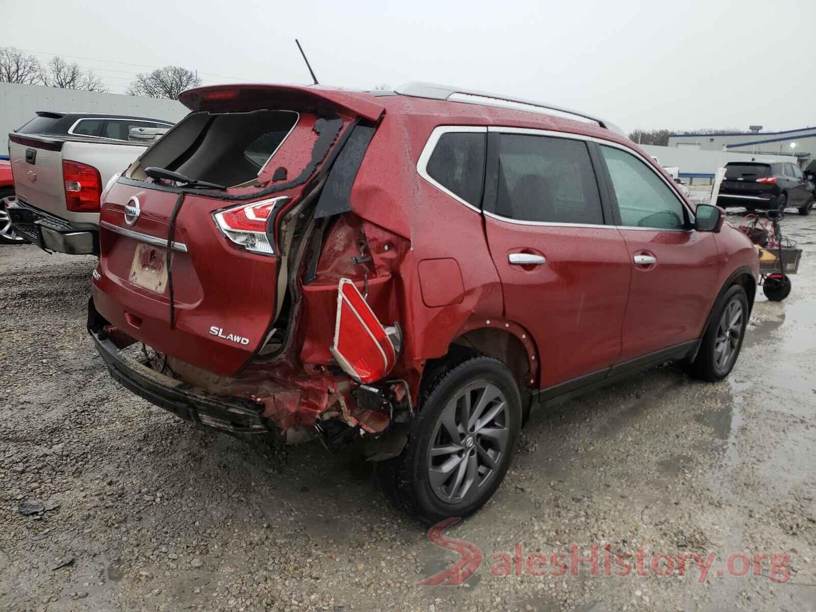 5N1AT2MV7GC812316 2016 NISSAN ROGUE