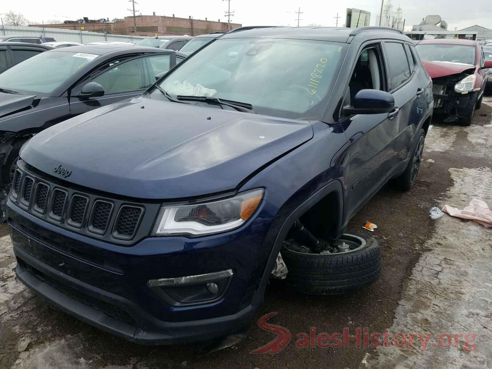 3C4NJDCBXKT809714 2019 JEEP COMPASS