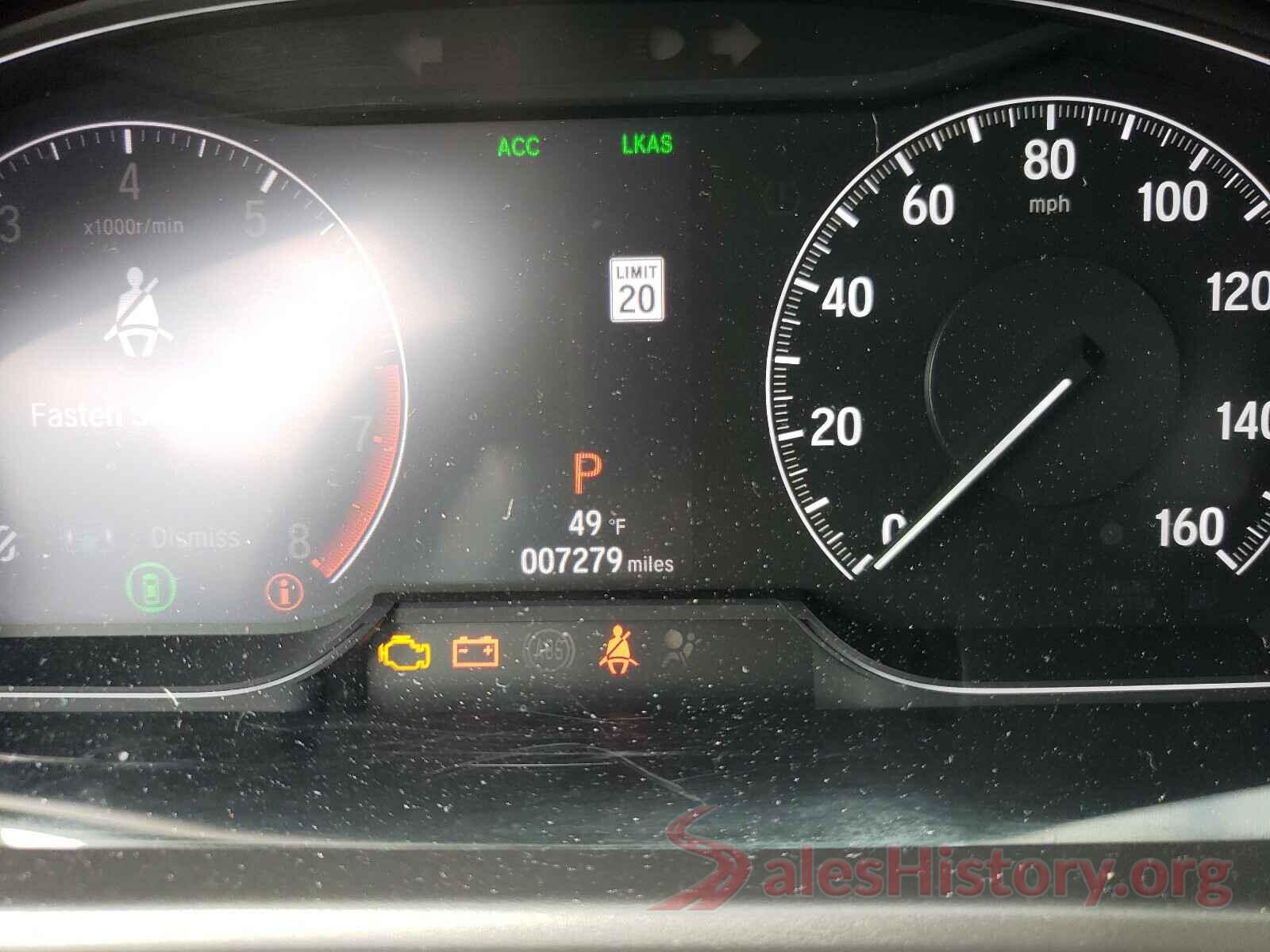 1HGCV1F32KA030072 2019 HONDA ACCORD