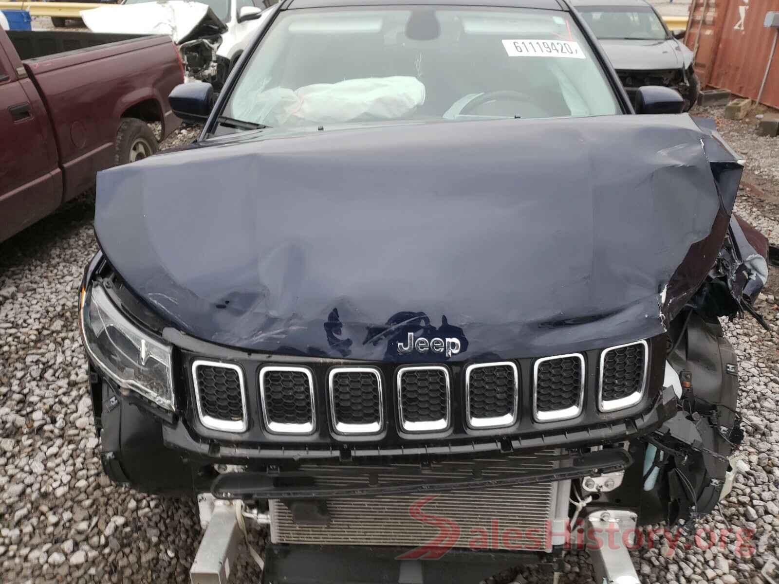 3C4NJCBB0KT851711 2019 JEEP COMPASS