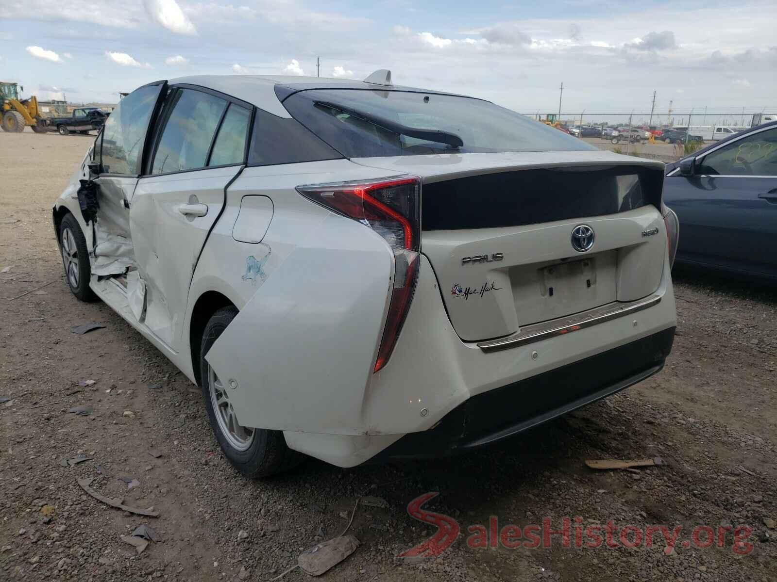 JTDKARFU4H3044050 2017 TOYOTA PRIUS